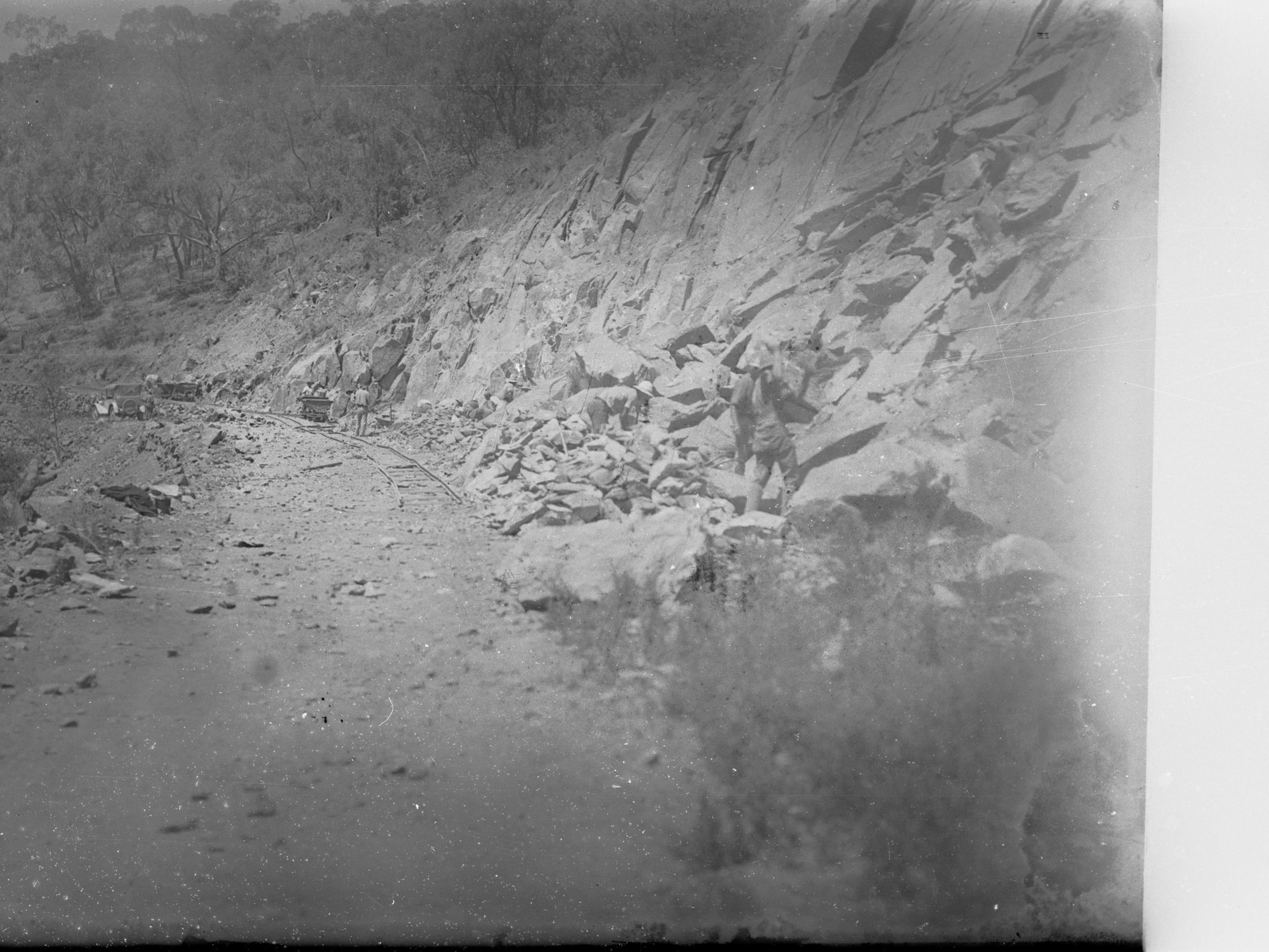 Construction of the Gorge Road