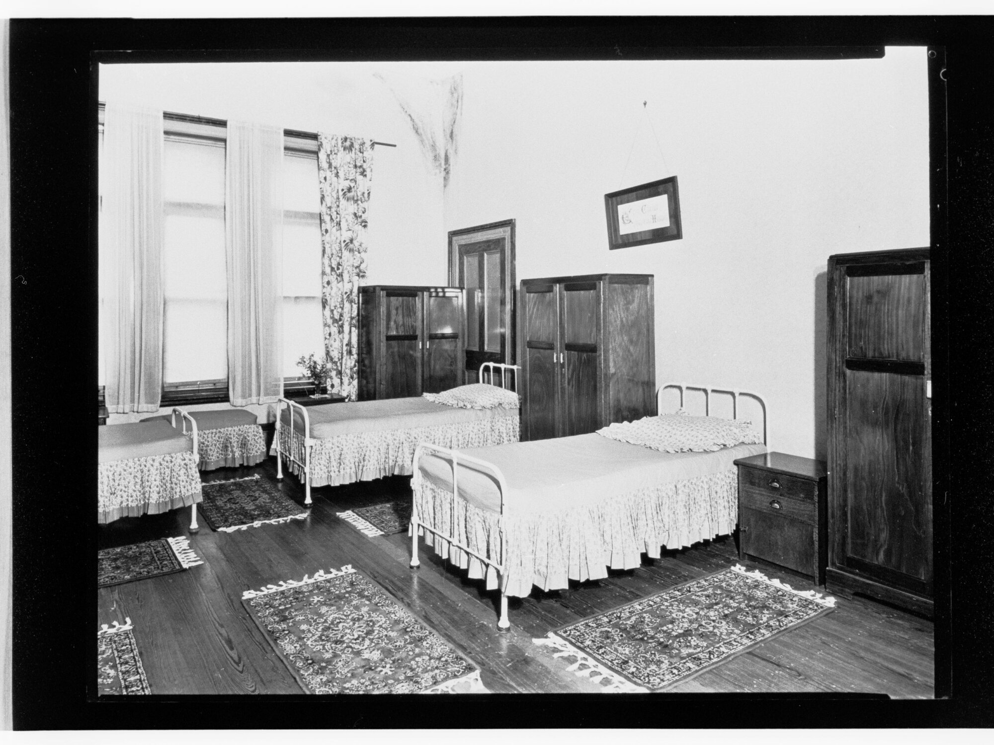 Children's Welfare Department - older girls' bedrooms
