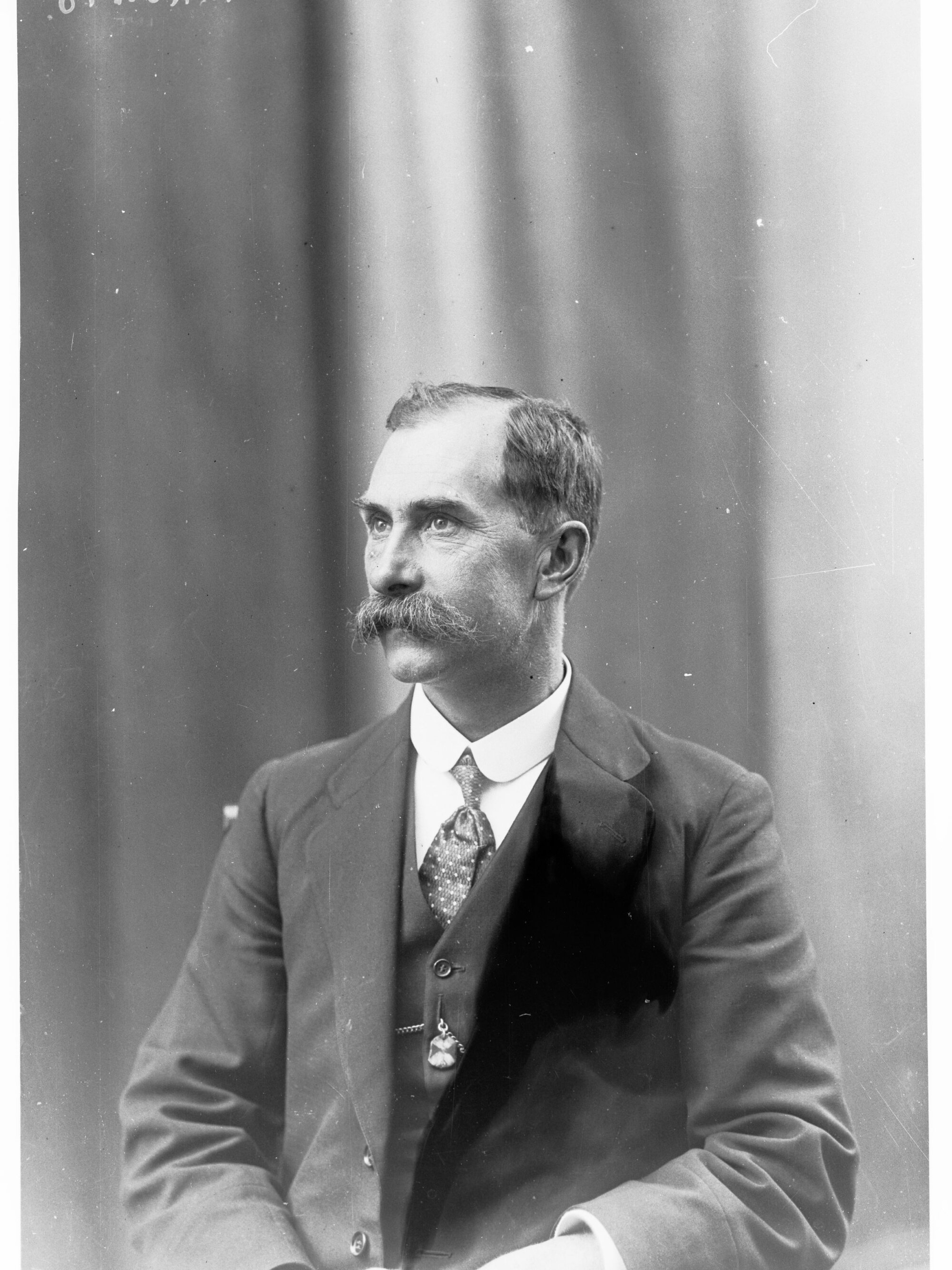 Portrait of an unidentified man