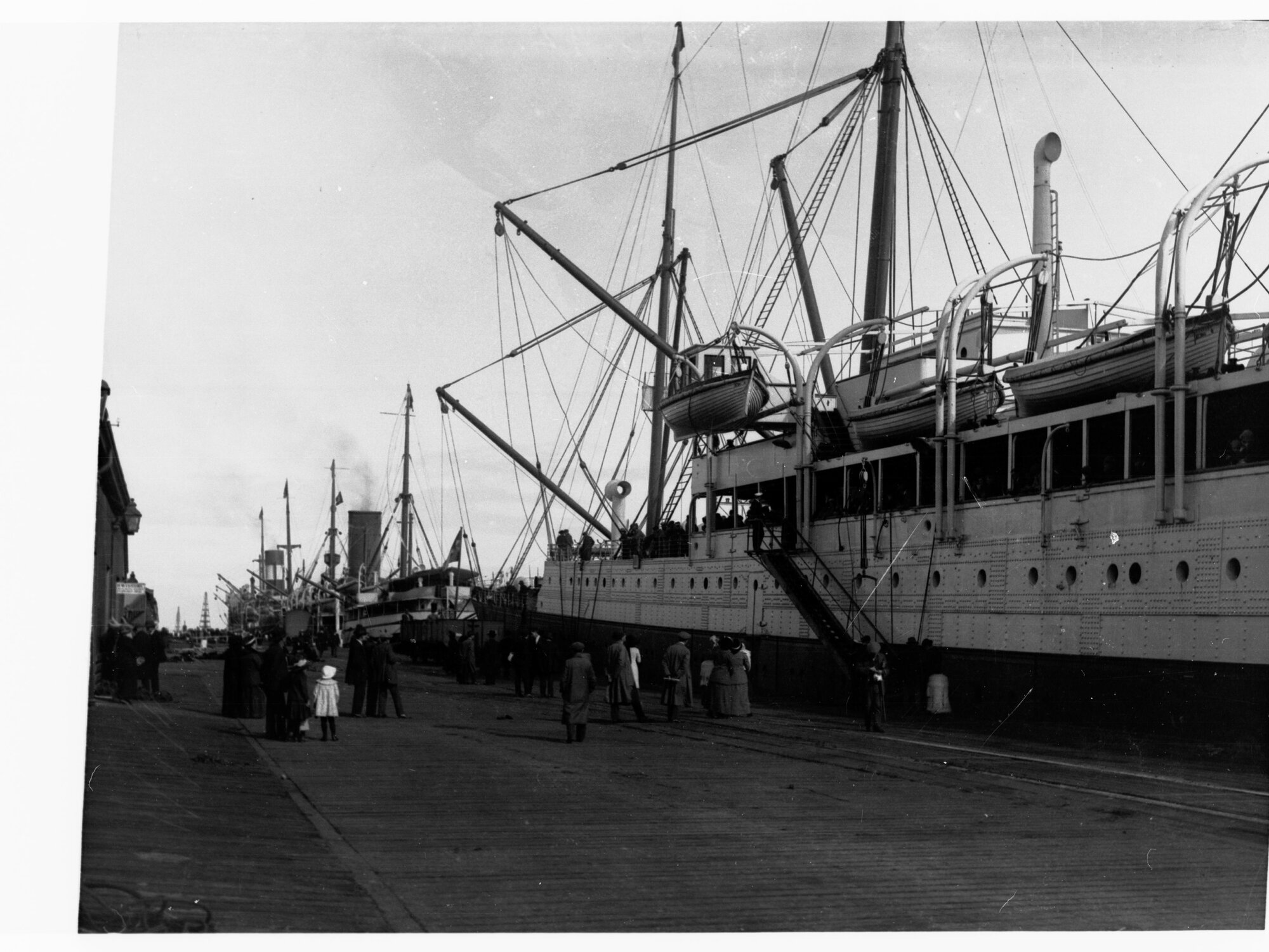 Ship berthed at Outer Harbour