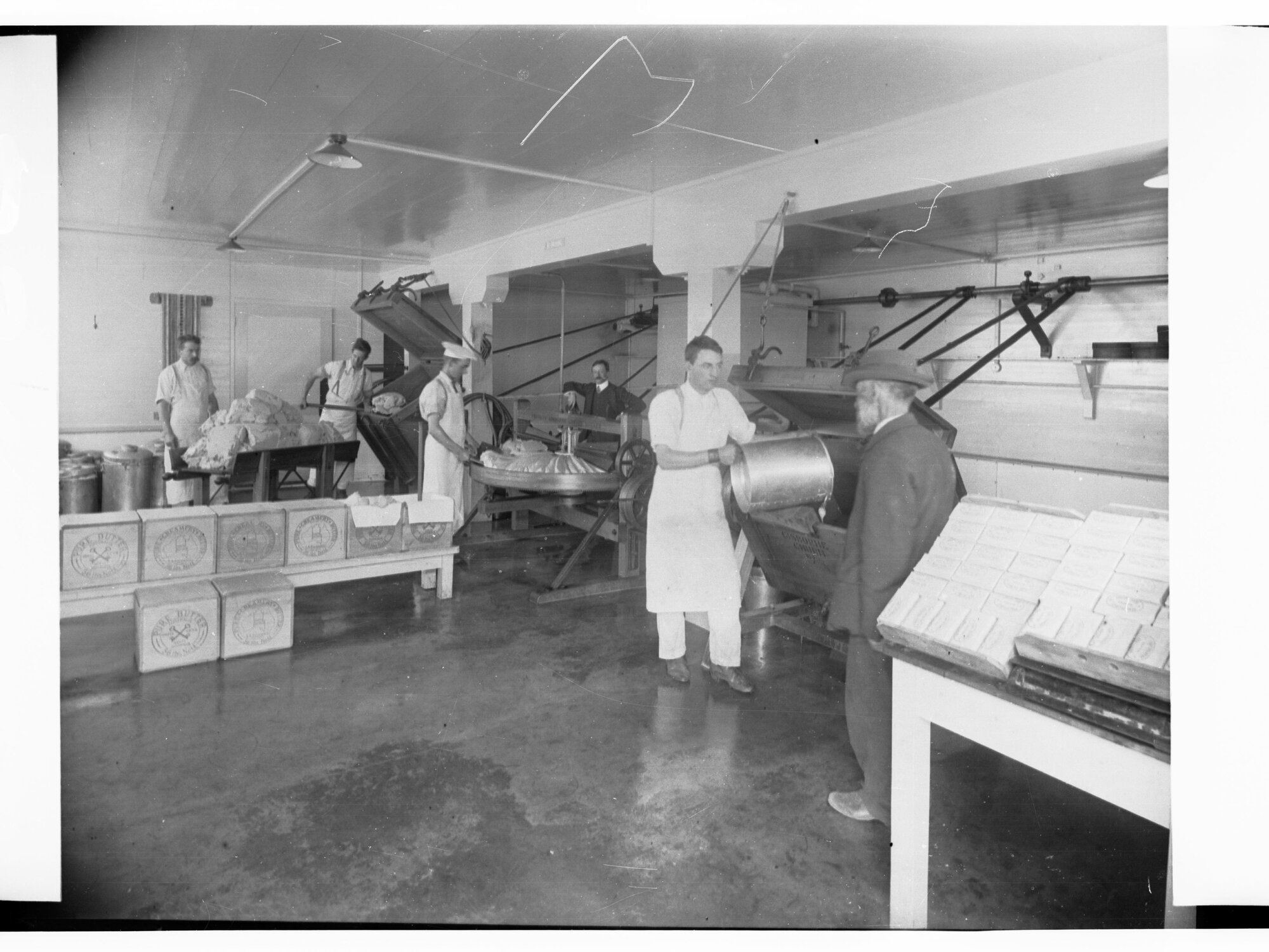 Butter Department of the Export Depot at Port Adelaide