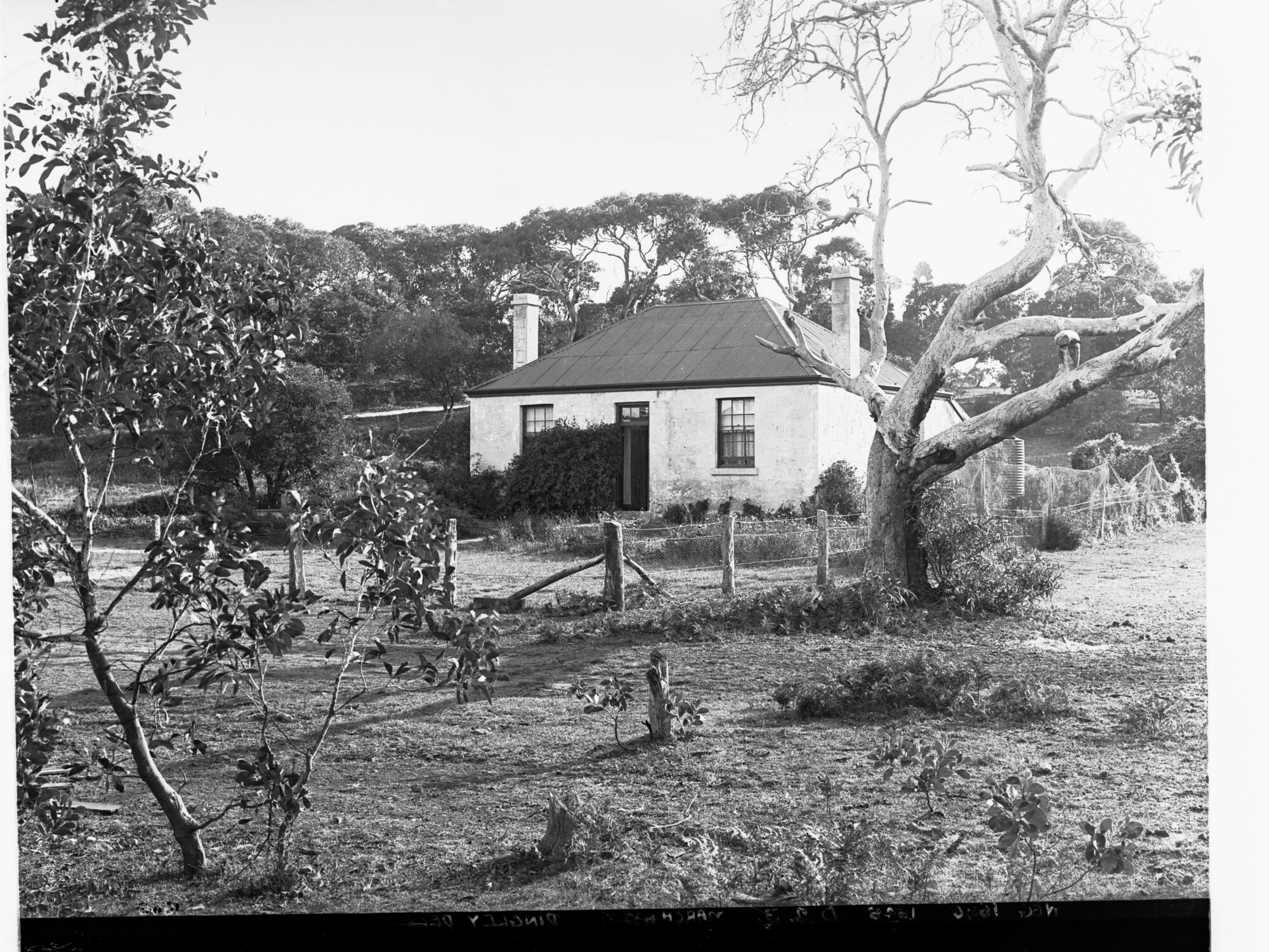 Dingley Dell Showing the House in Bushland