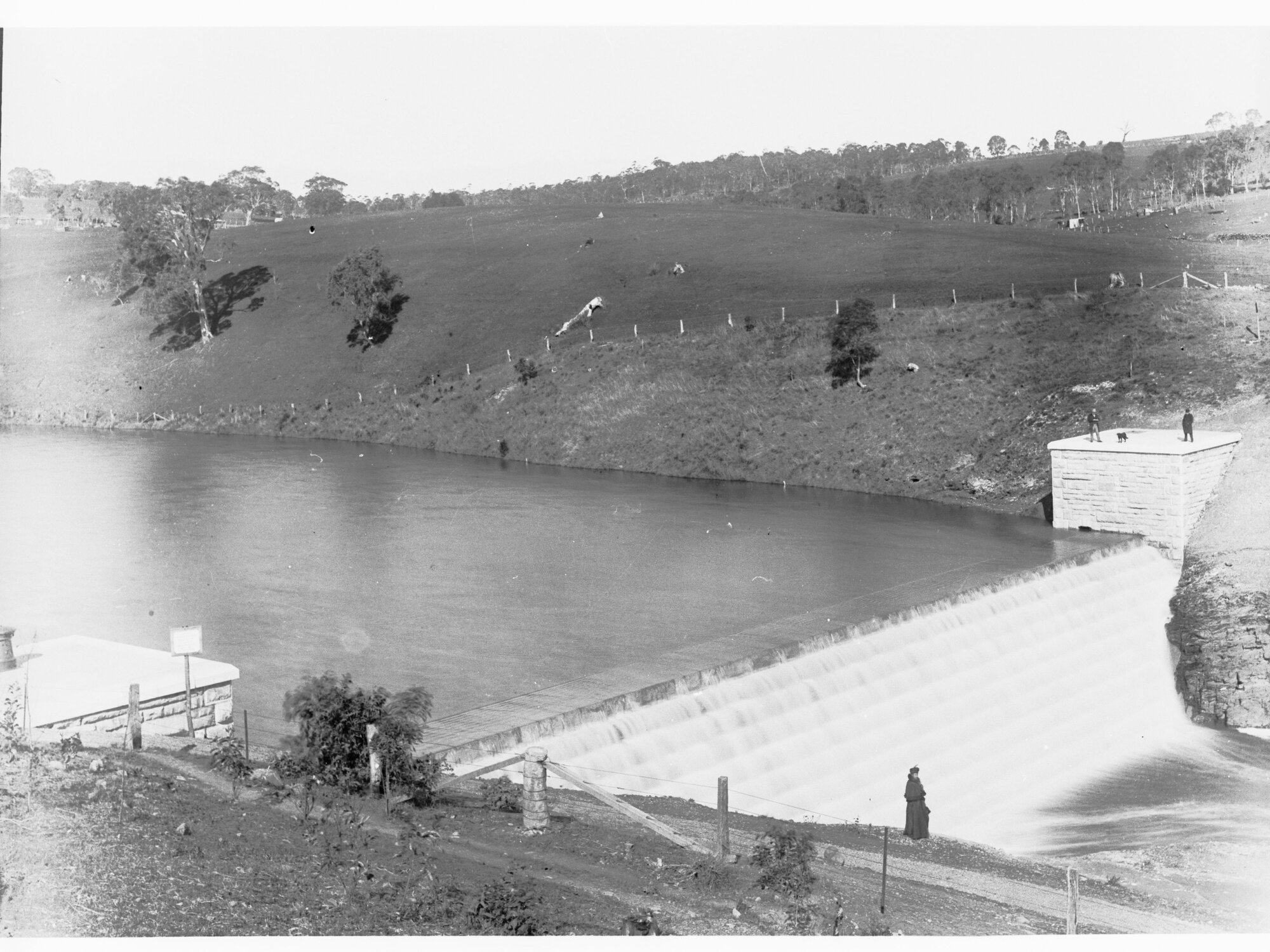 Clarendon - Clarendon Weir supplies water to the Happy Valley Reservoir