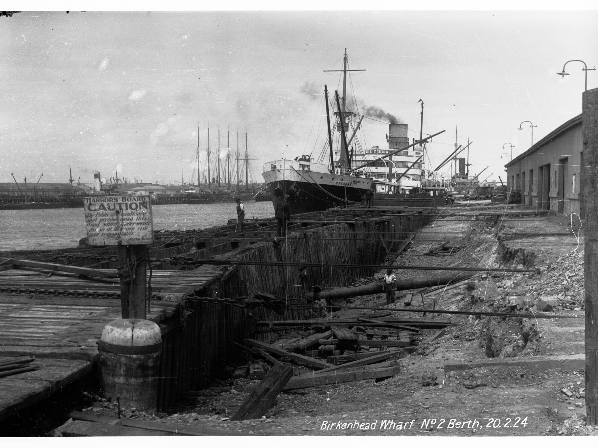 Repair Work Birkenhead Wharf