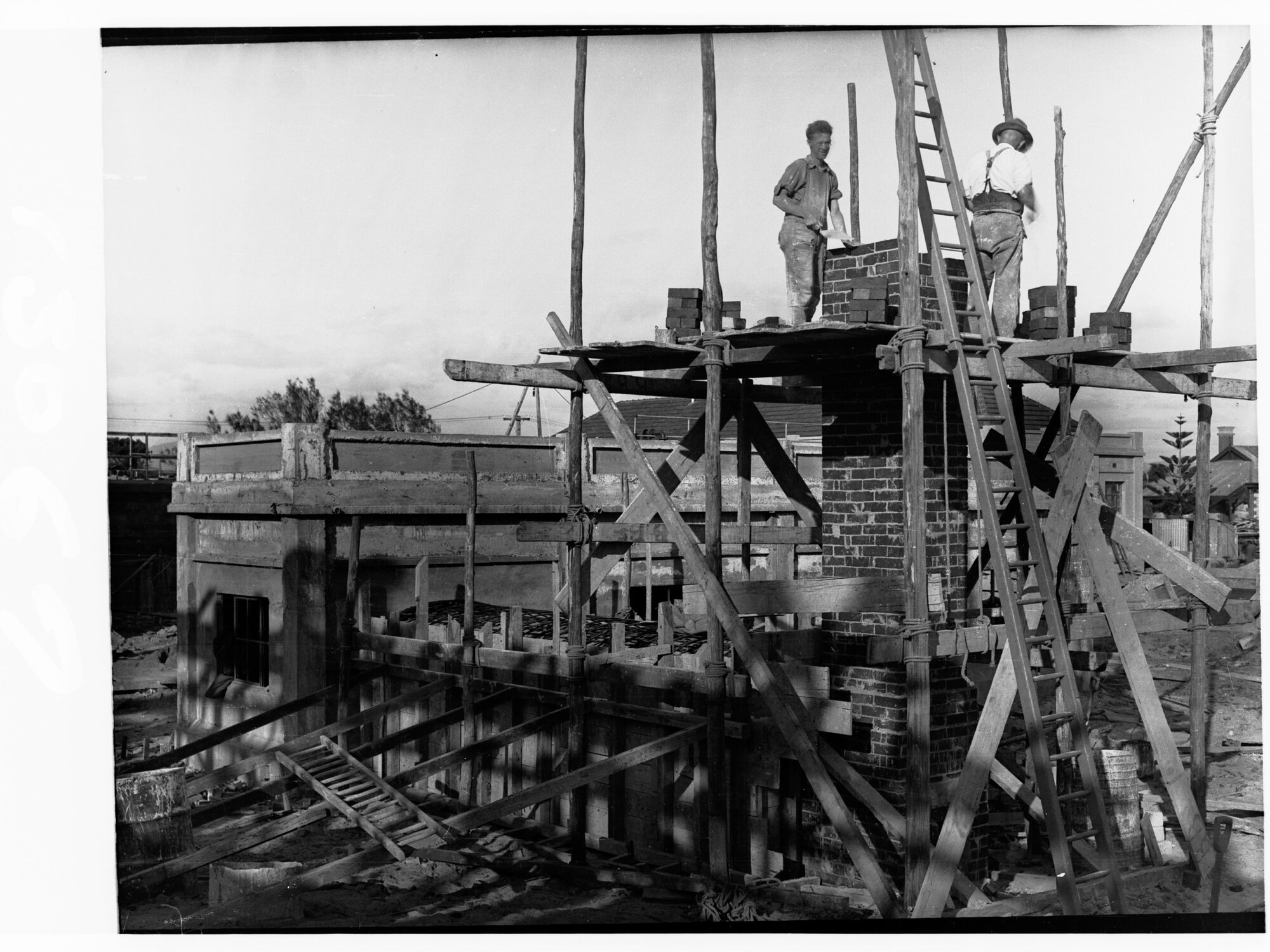 Glenelg Sewers Department - men working