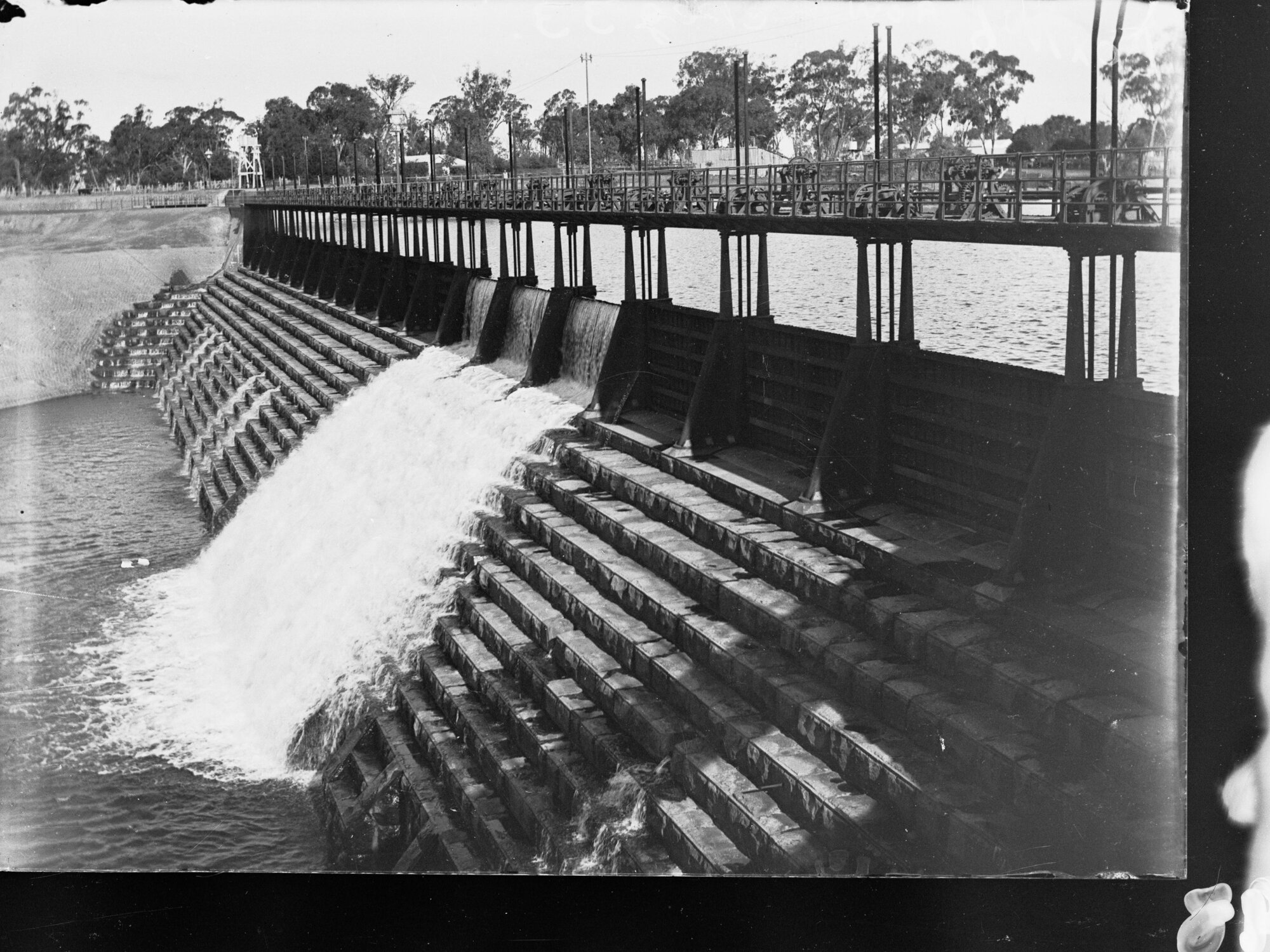 River Murray showing lock