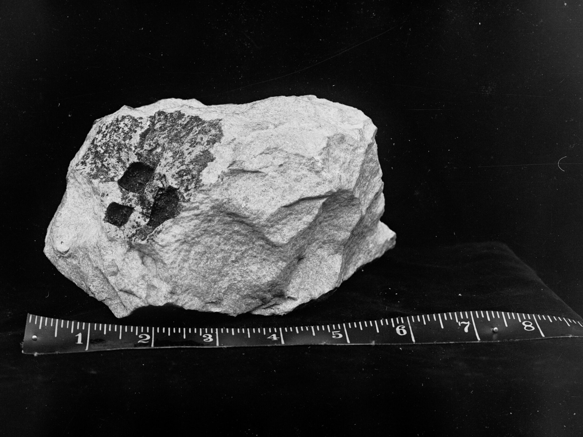 View of a meteorite