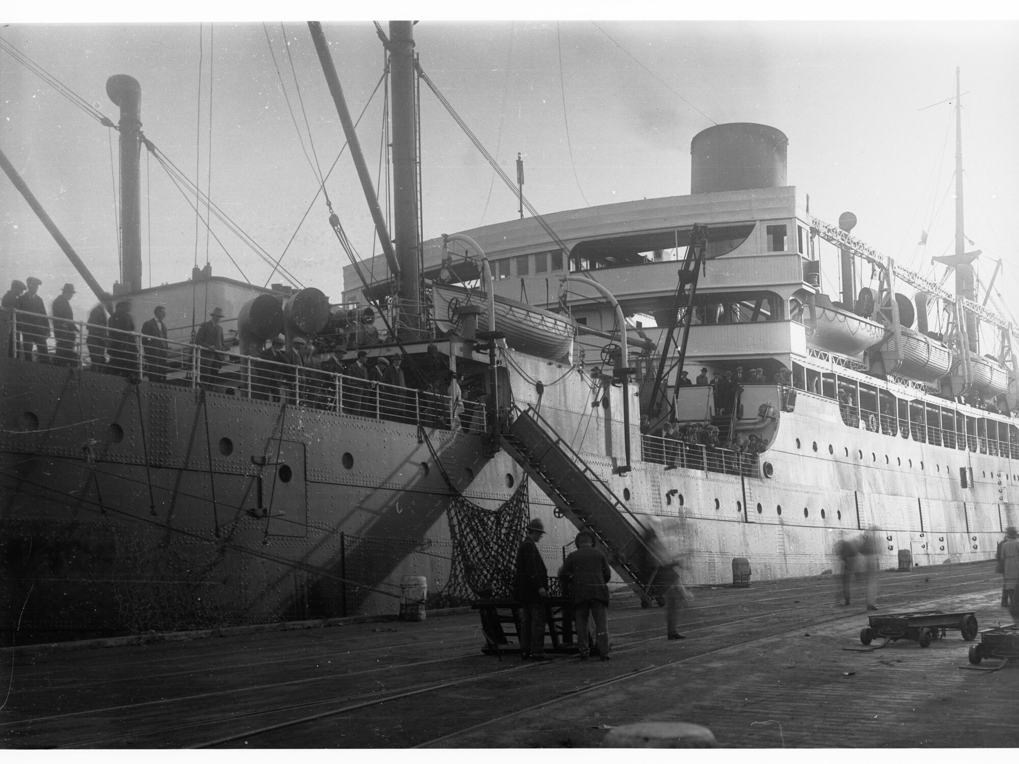 Ship at Outer Harbour