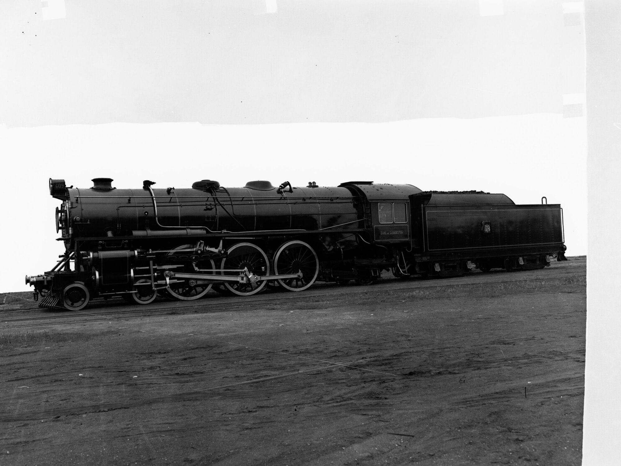 Pacific Engine Duke of Gloucester at Islington