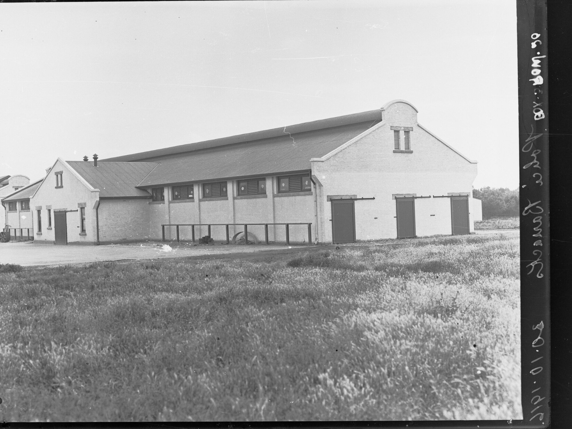 Stables at the new Police Barracks Thebarton