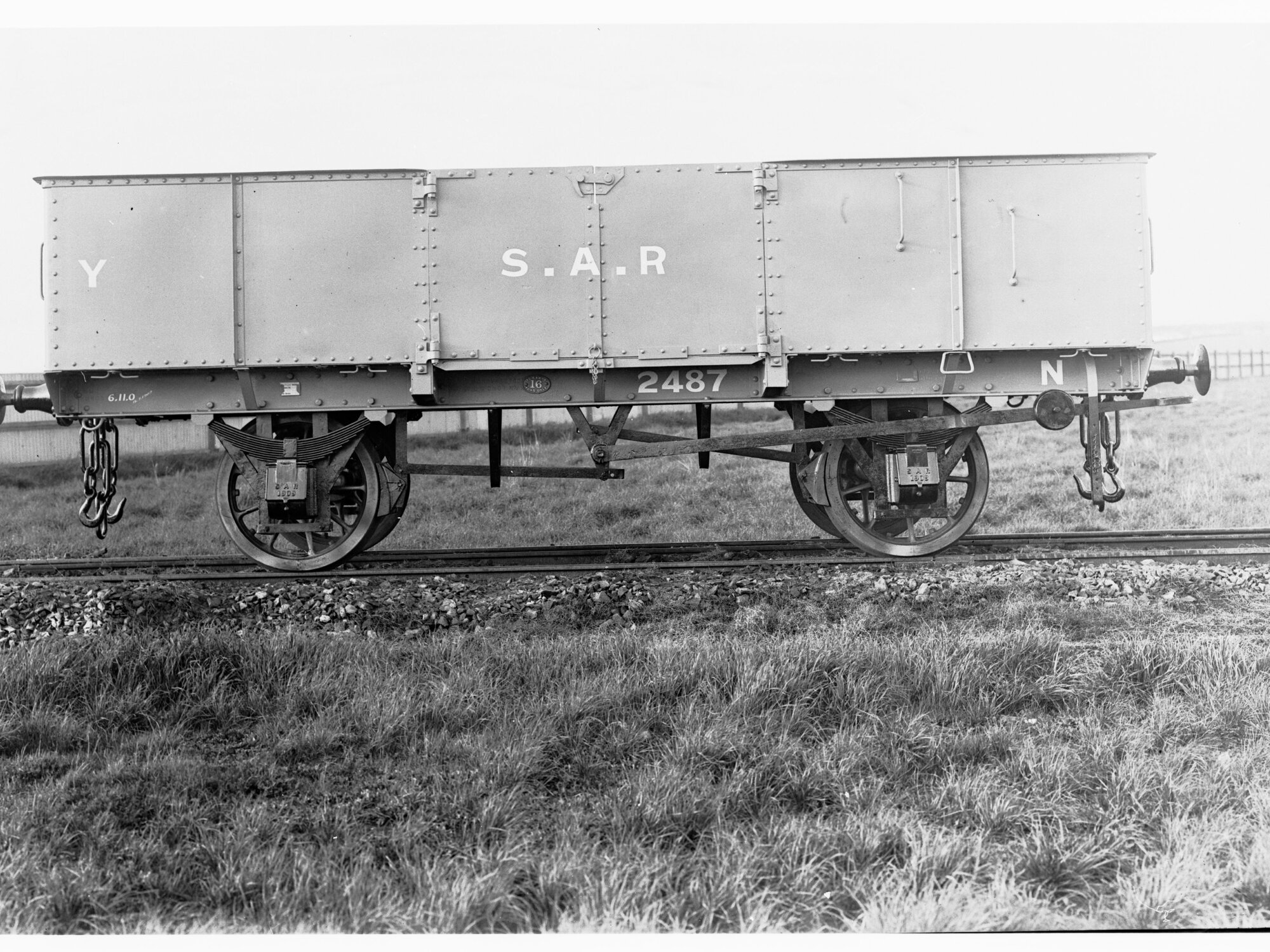 Railway Freight Truck - South Australian Railway negatives