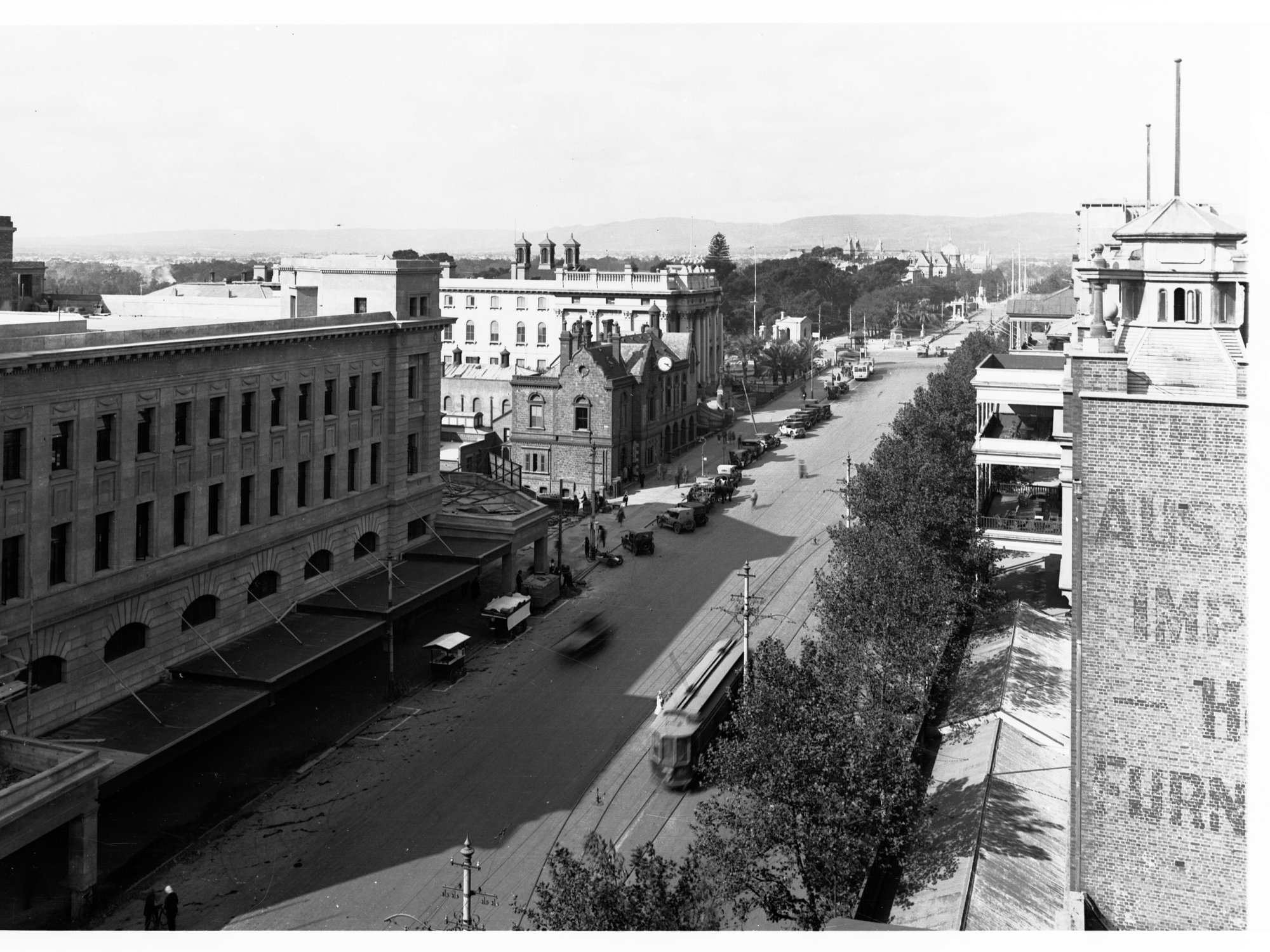 North Terrace Taken from the Grosvenor Hotel