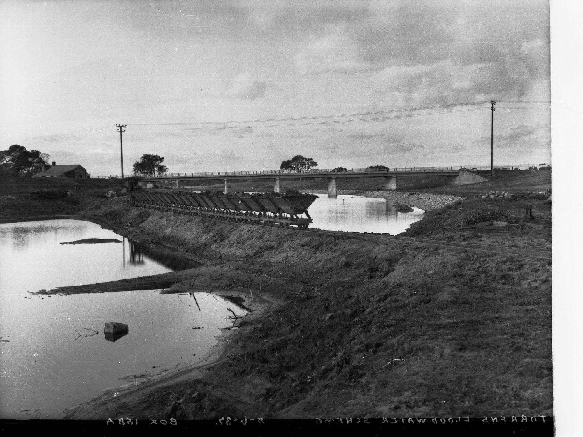 Torrens Flood  Scheme Showing Bridge