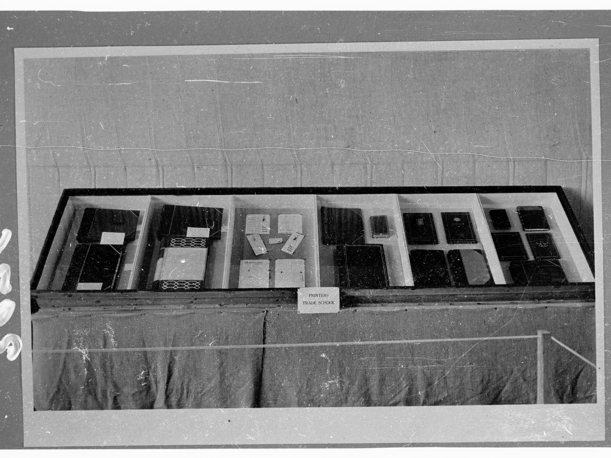Education Dept. - display by Printers Trade School