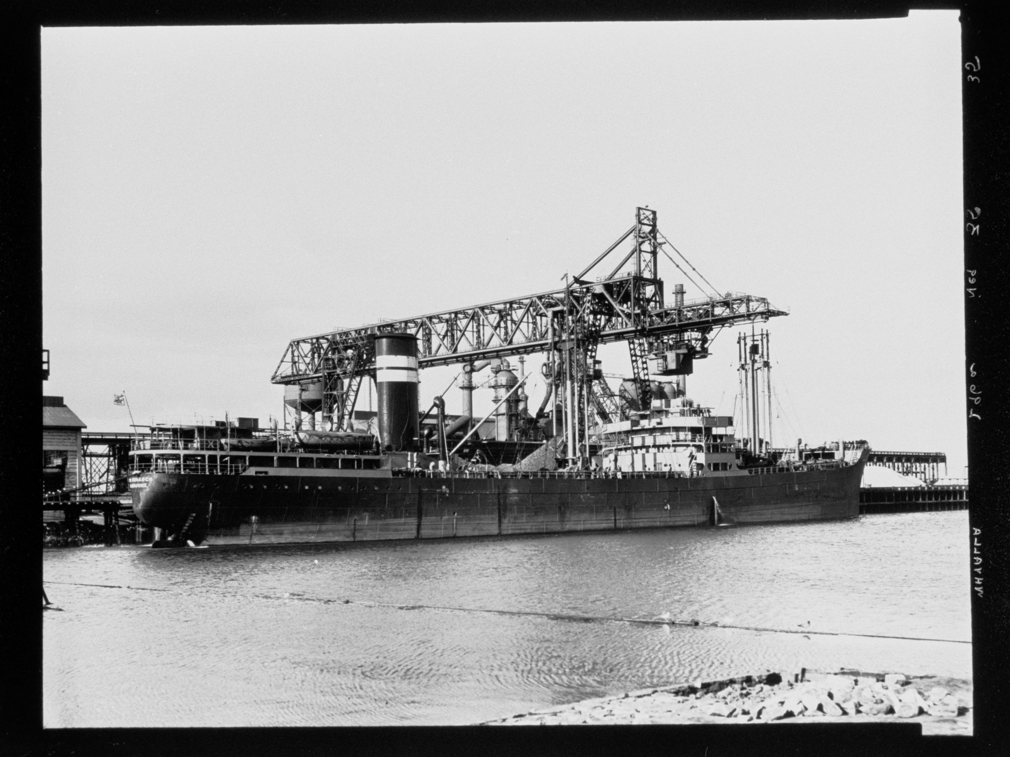 Whyalla - ship alongside docks