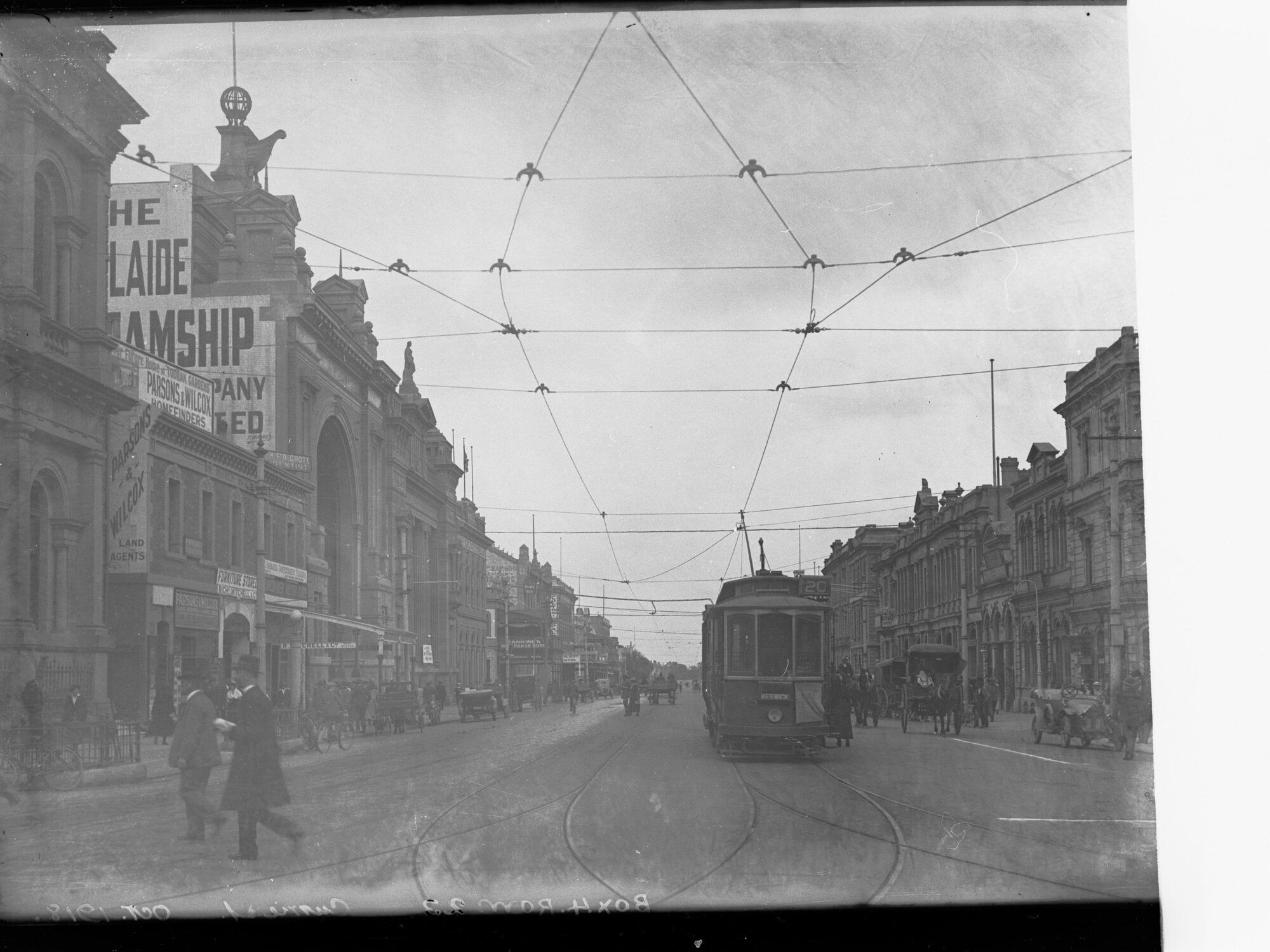 View of Currie Street, Adelaide