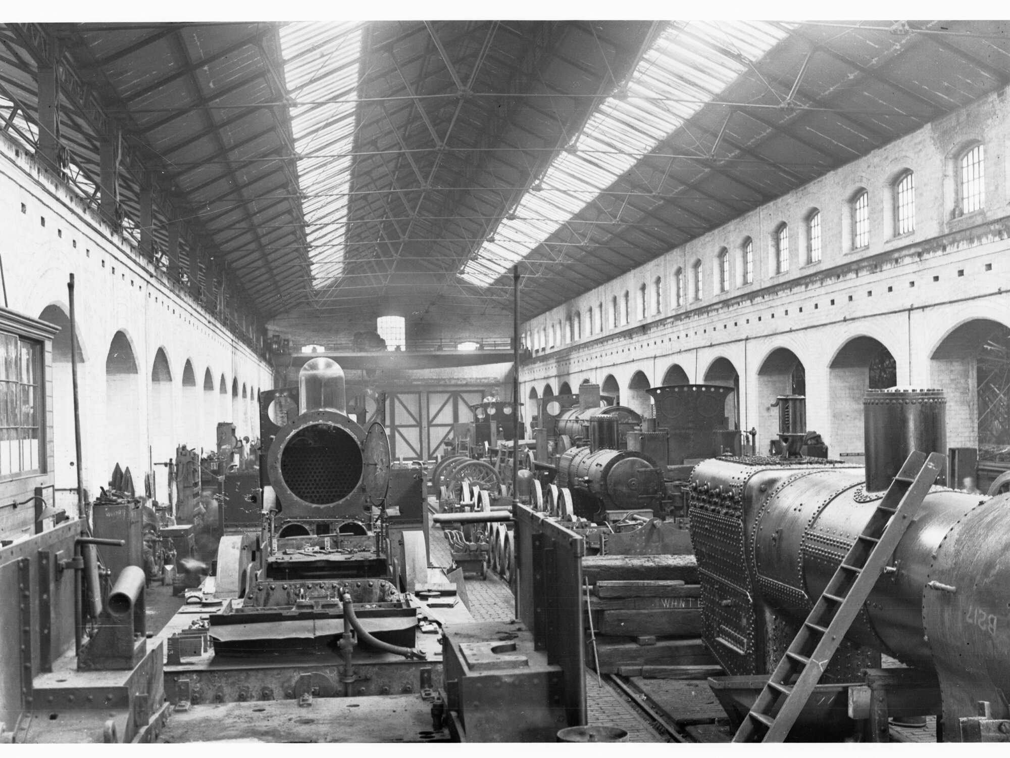 Assembly shop at Islington