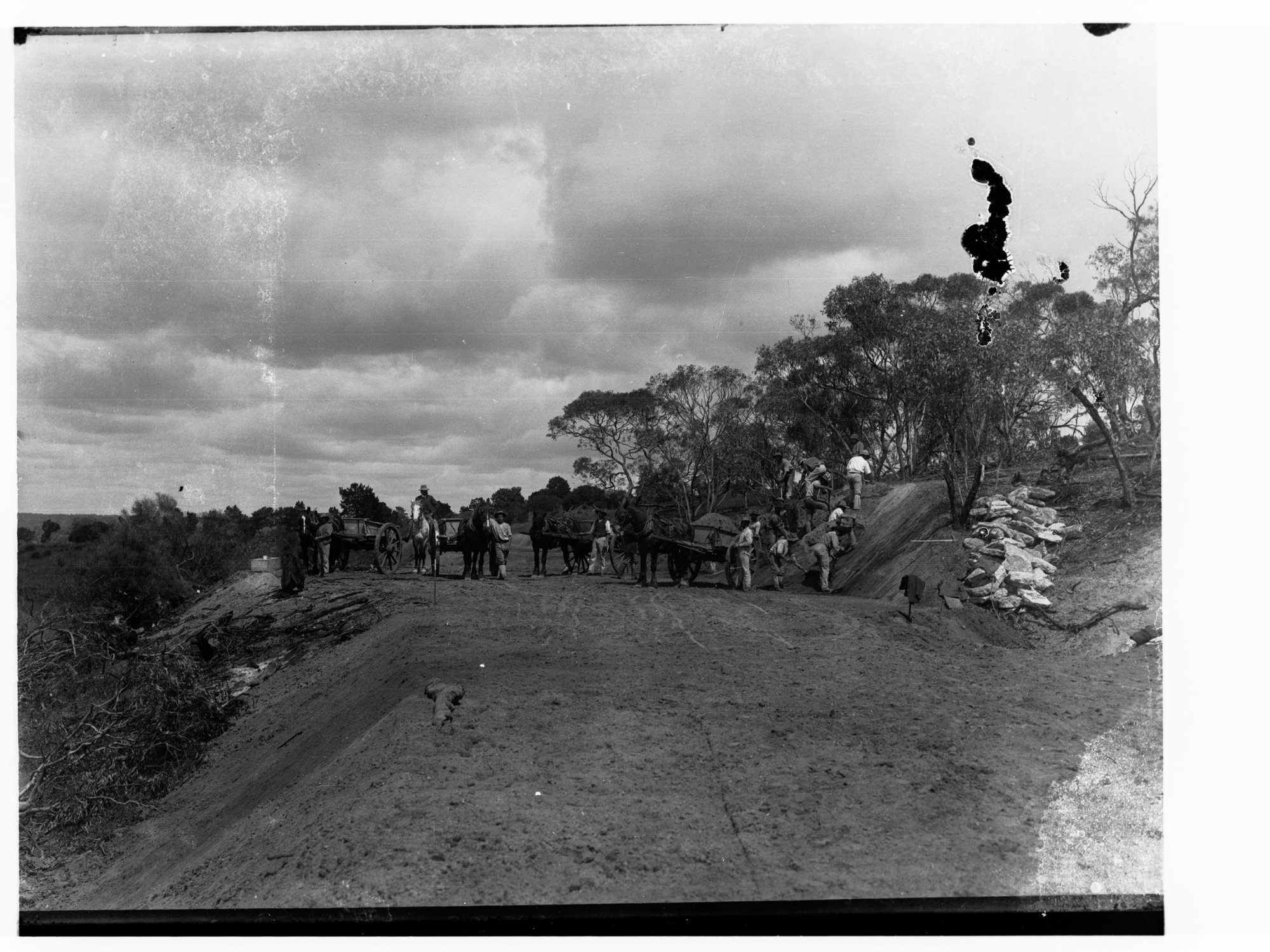 Horses and Carts, Millbrook Waterworks