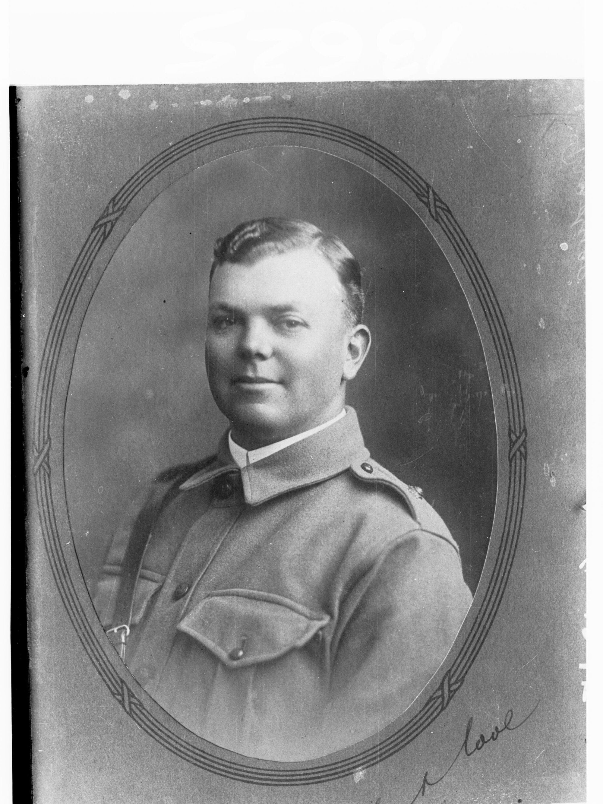 Portrait of a unknown soldier