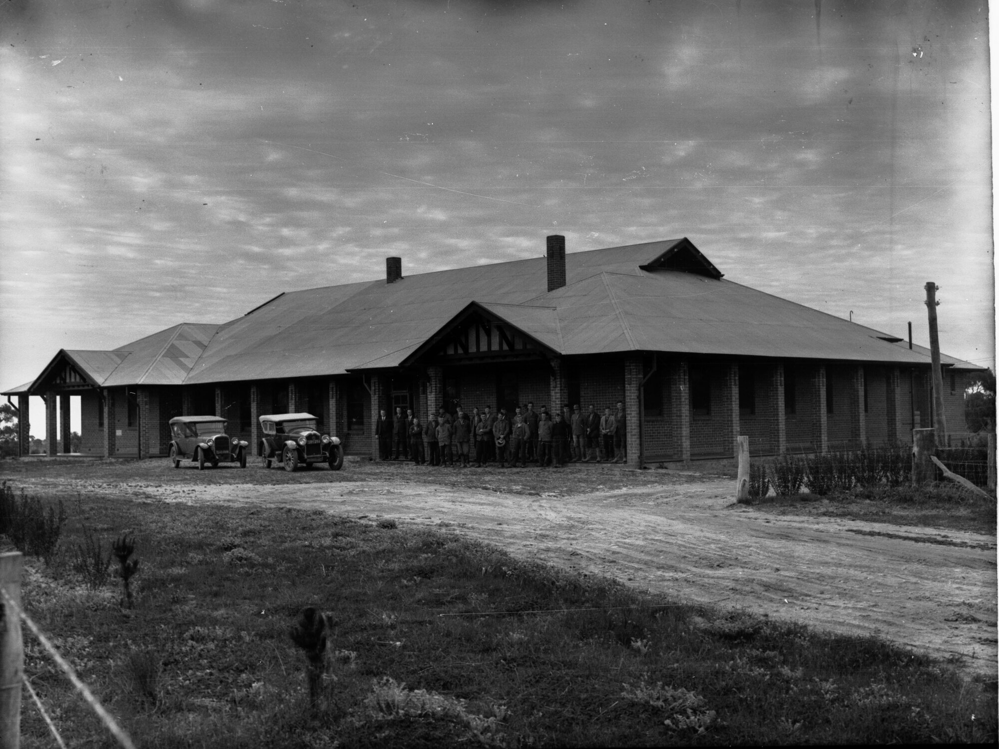 Residents at Minda Home's Craigburn Farm, 1937
