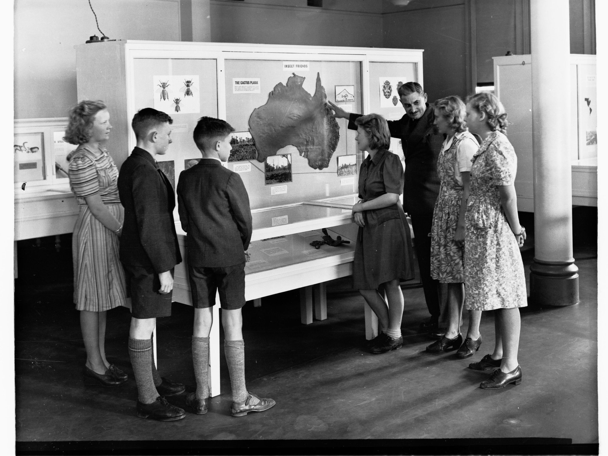 Students at the Museum