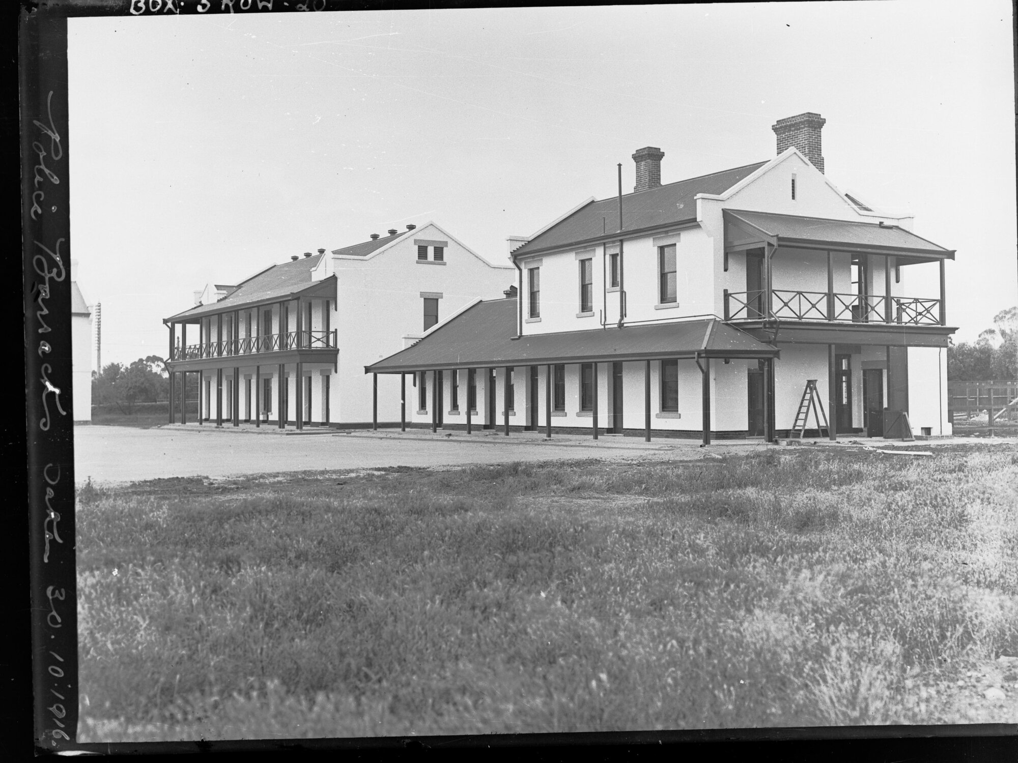 Buildings at the new Police Barracks, Thebarton 
