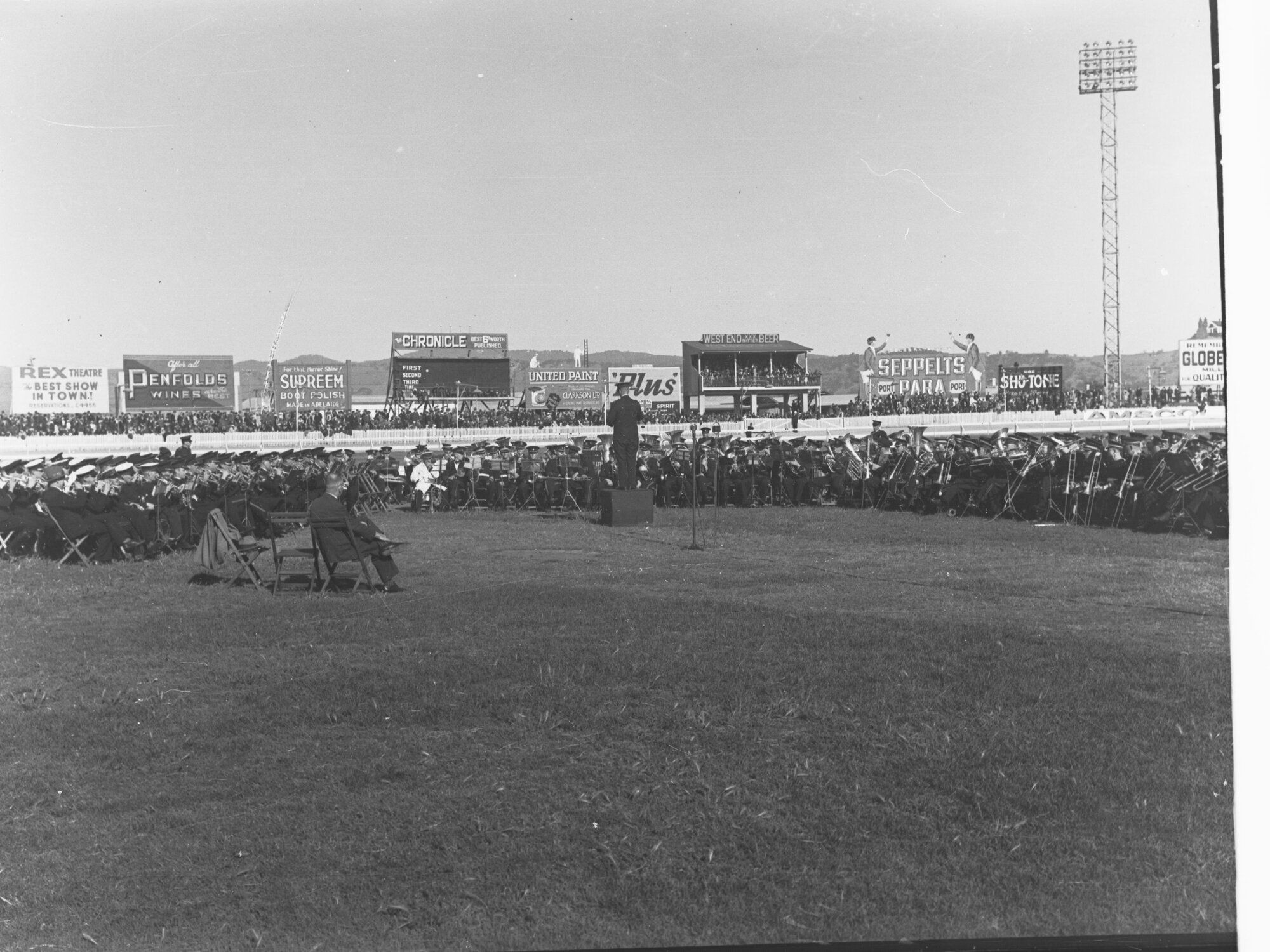 Brass Band at Wayville Show Ground for state centenary