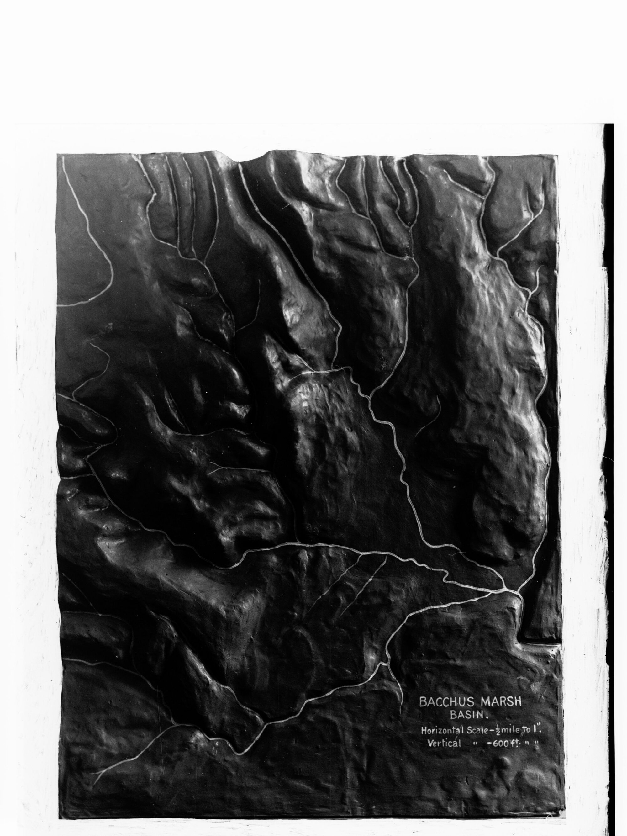 Map of Bacchus Marsh Basin