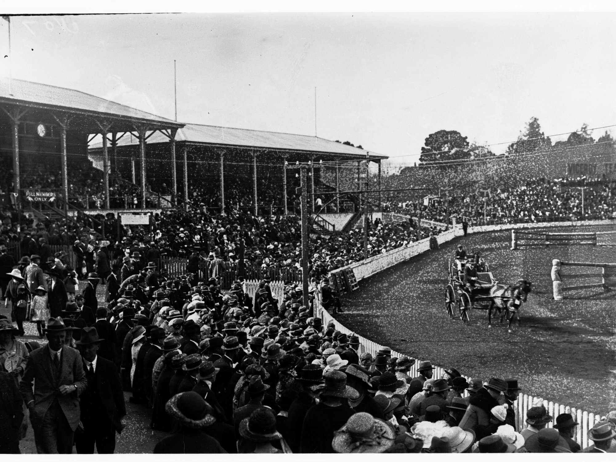 Grandstand and oval  - Royal Adelaide Show