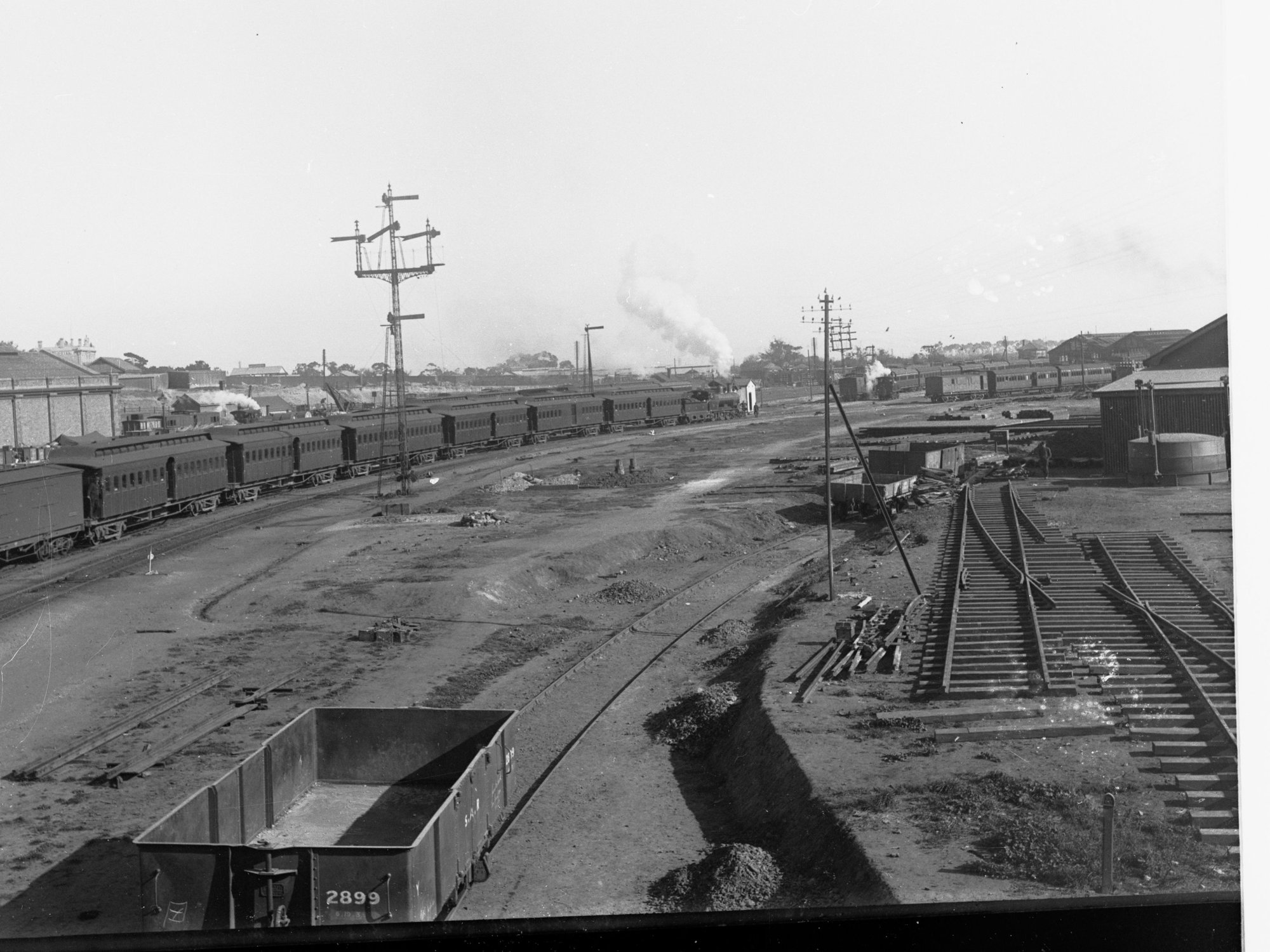 Adelaide railway yards at Adelaide Railway Station