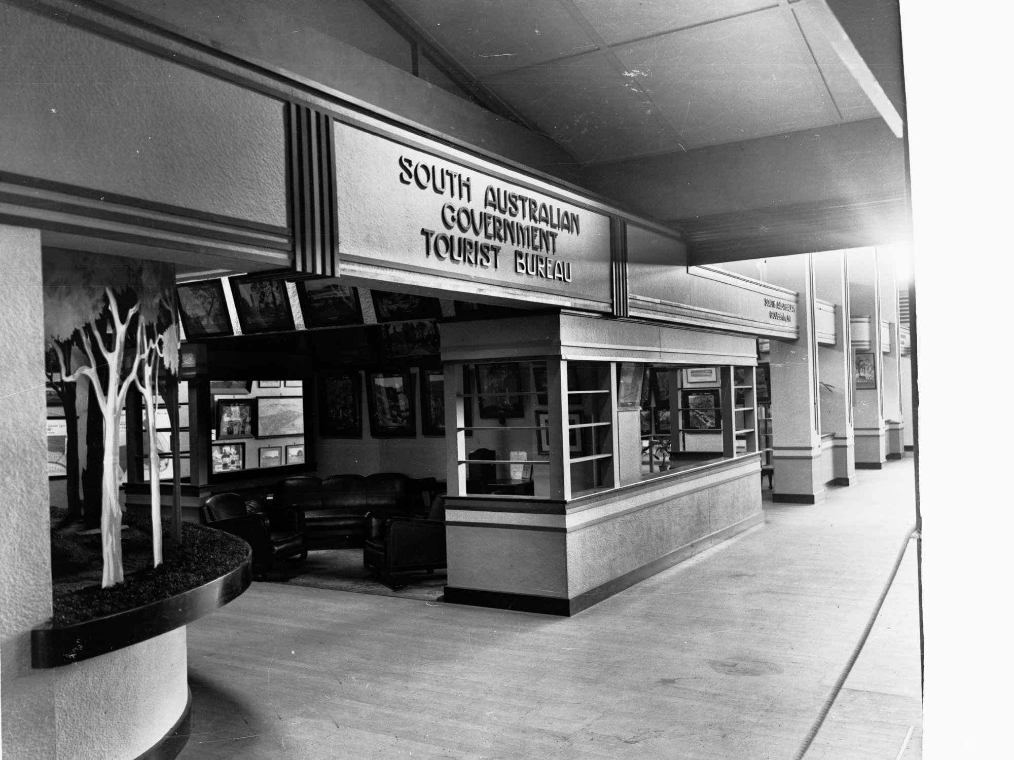 Centenary Exhibition Centennial Hall South Australian Tourist Bureau Exhibit