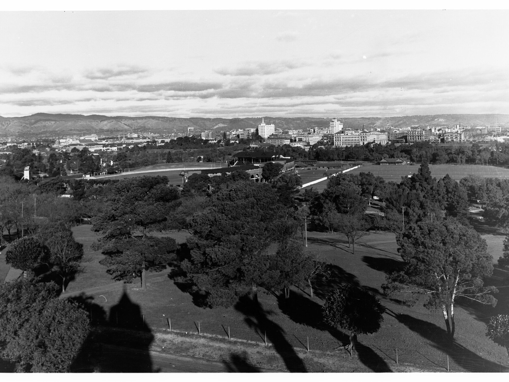 Adelaide from Sir L Bonythons Residence Carclew at North Adelaide
