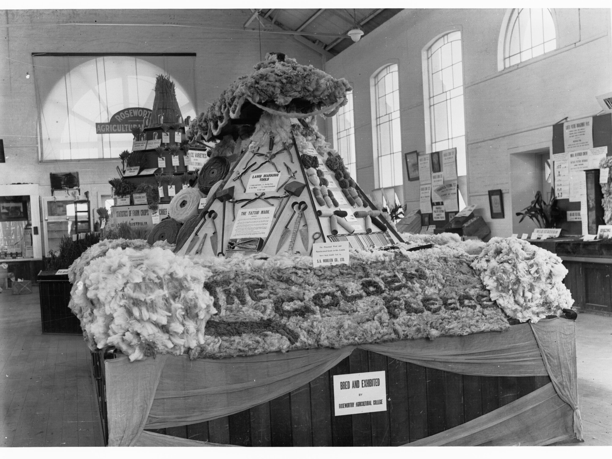Agricultural Hall at the Royal Adelaide Show, c. 1920s. 