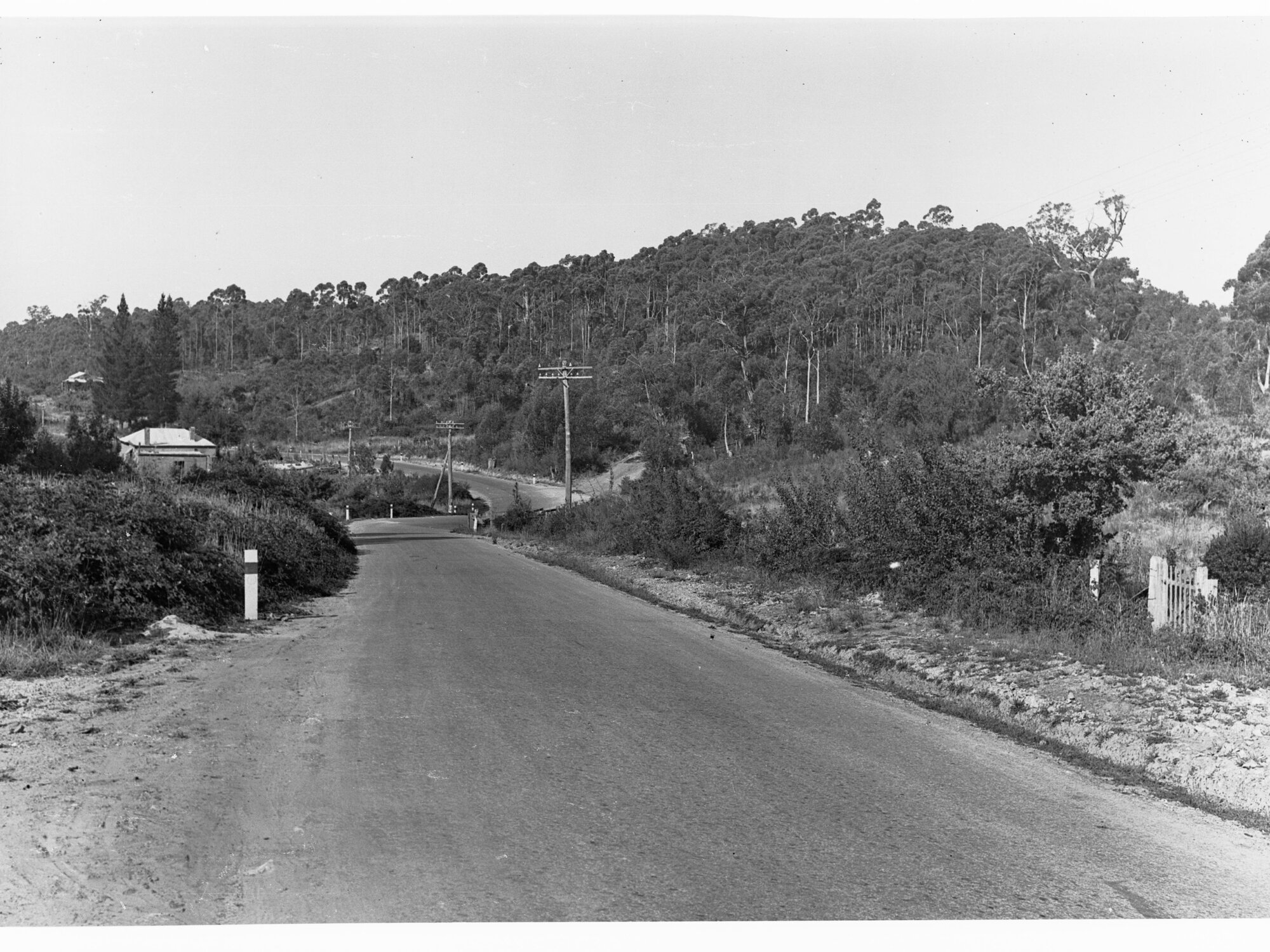 View along Norton Summit Road