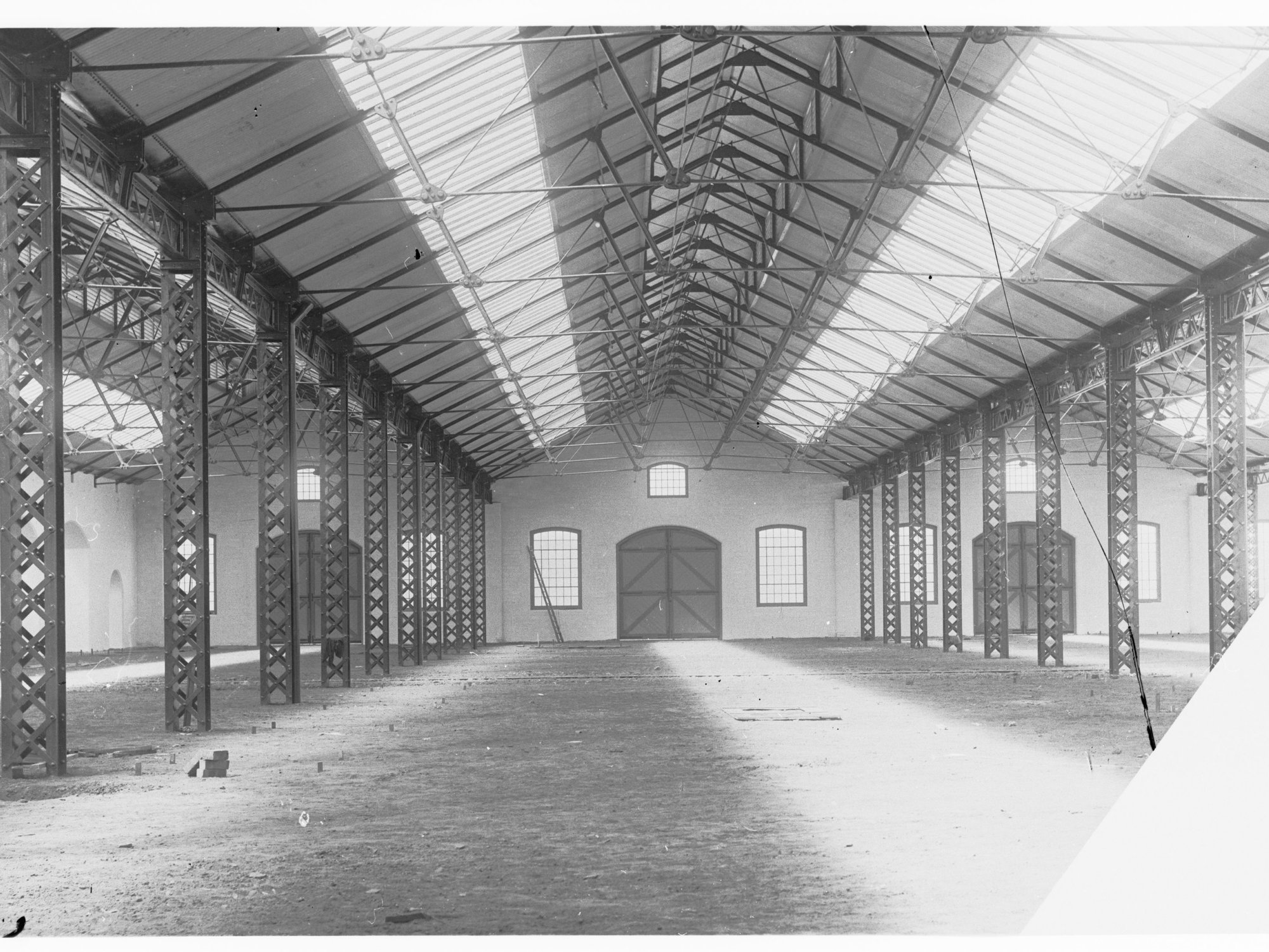 Islington Railway Workshops - showing interior