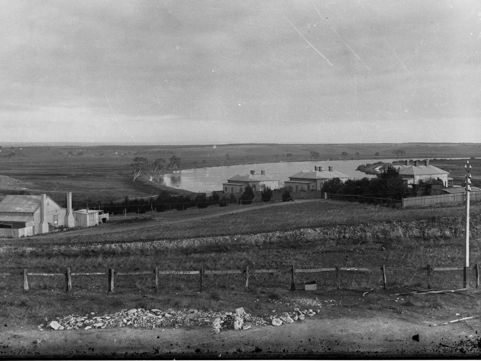 Houses along the River Murray