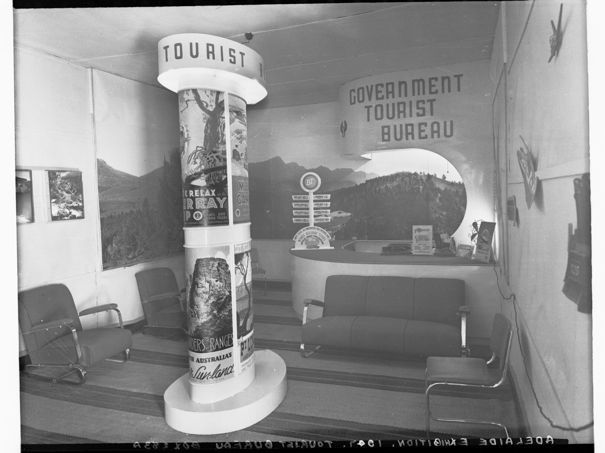 Adelaide Exhibition - Tourist Bureau Display