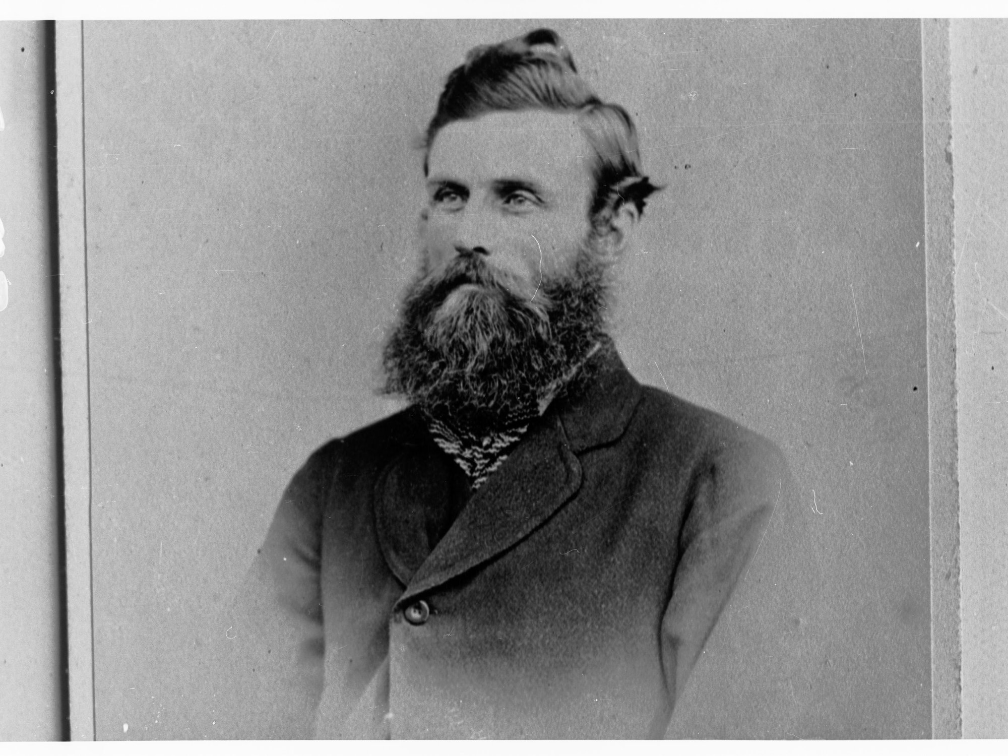 Portrait of A H D Tolmer  - early pastoralist