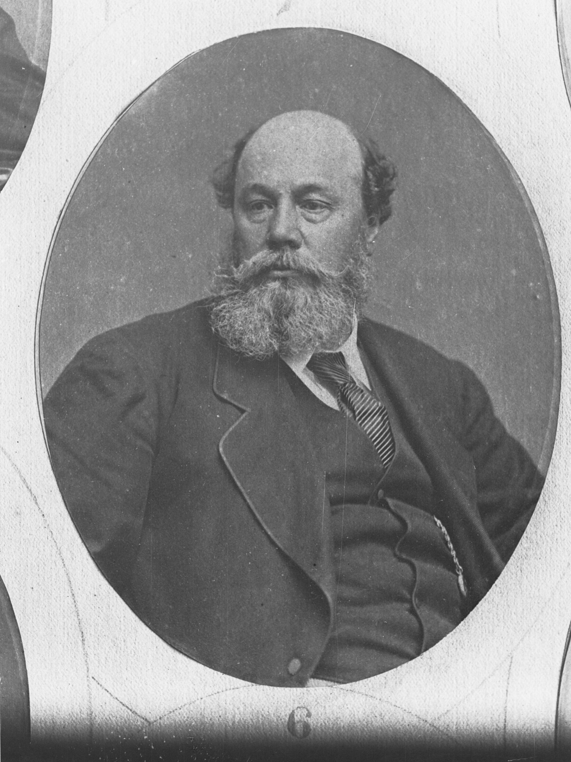 Portrait of unidentified man