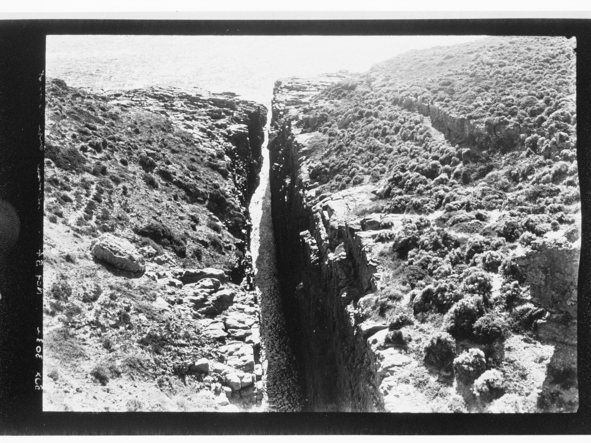 Crevasse at Cape Carnot