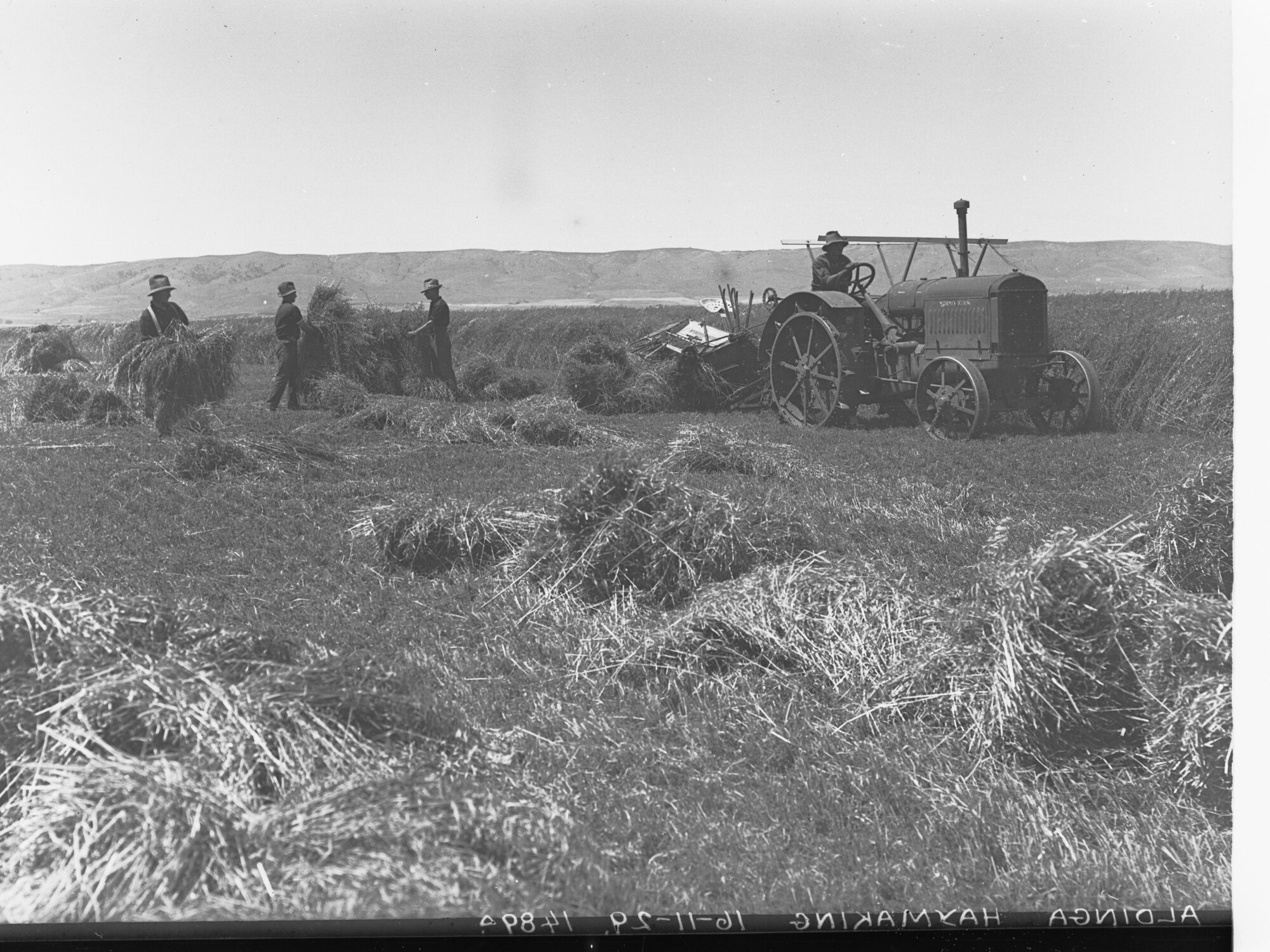 Hay Making at Aldinga