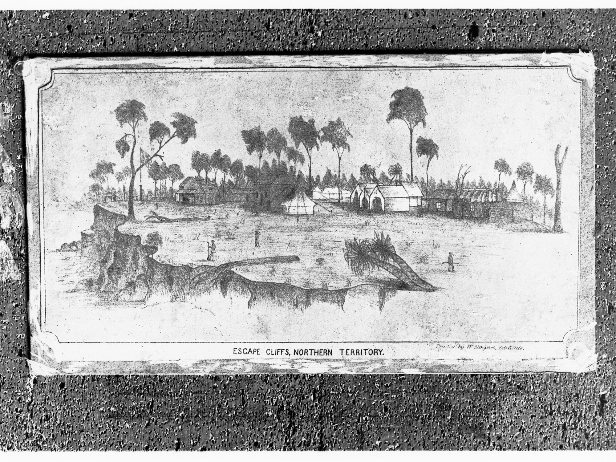 Escape Cliffs, Northern Territory - sketch