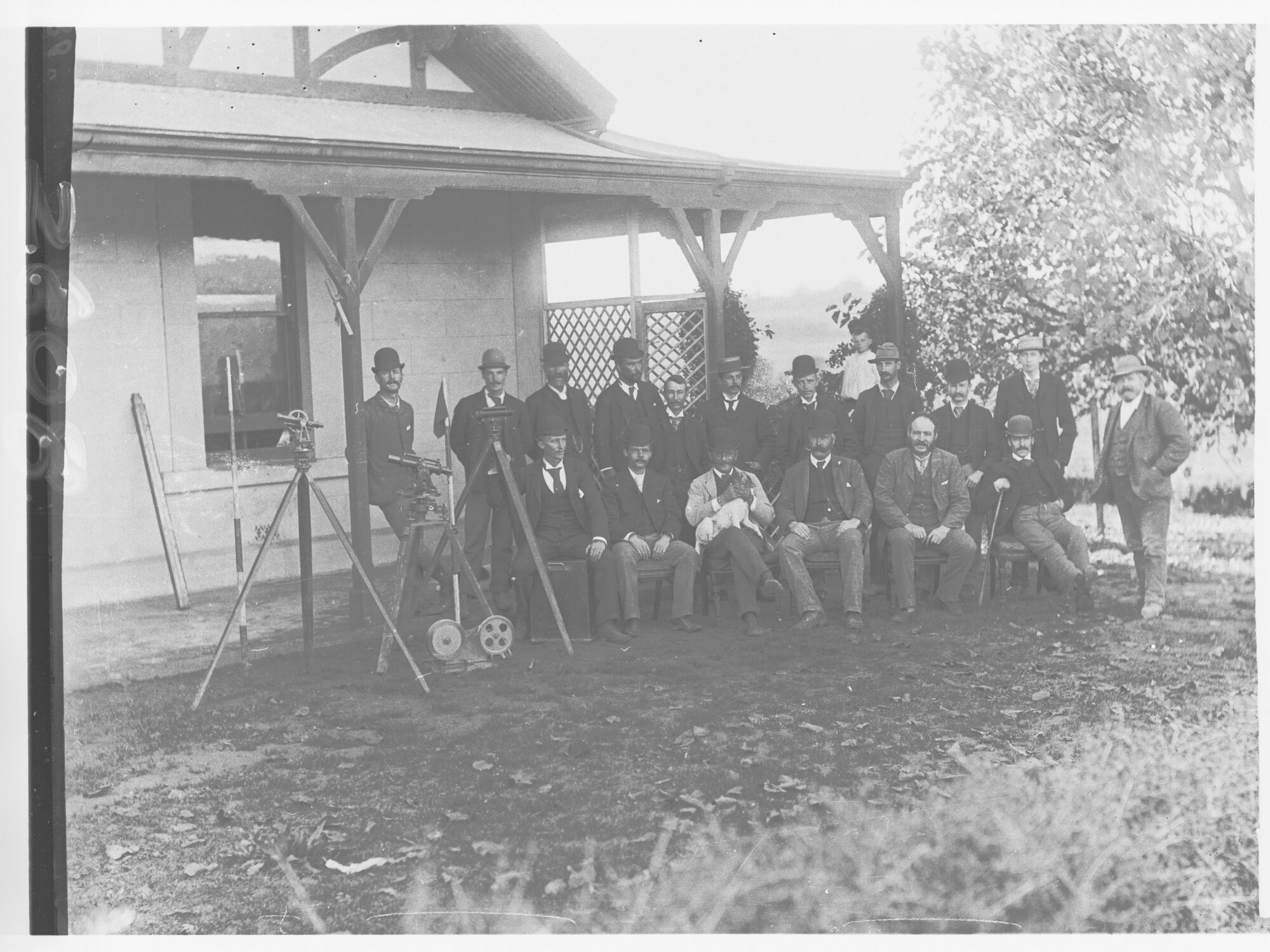 Engineering and surveying staff - Happy Valley Project, 1892