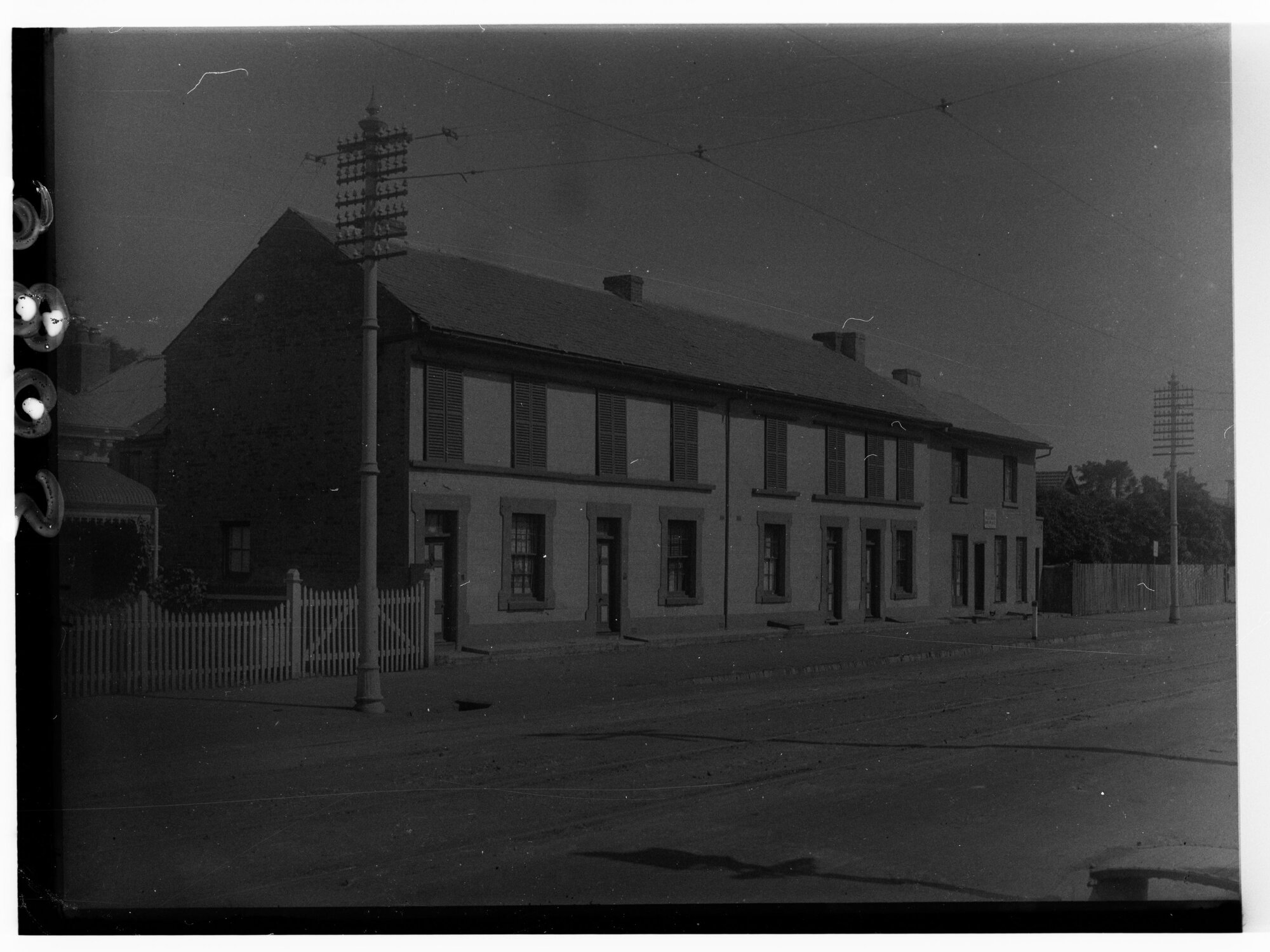 Row of terrace houses - possibly North Adelaide