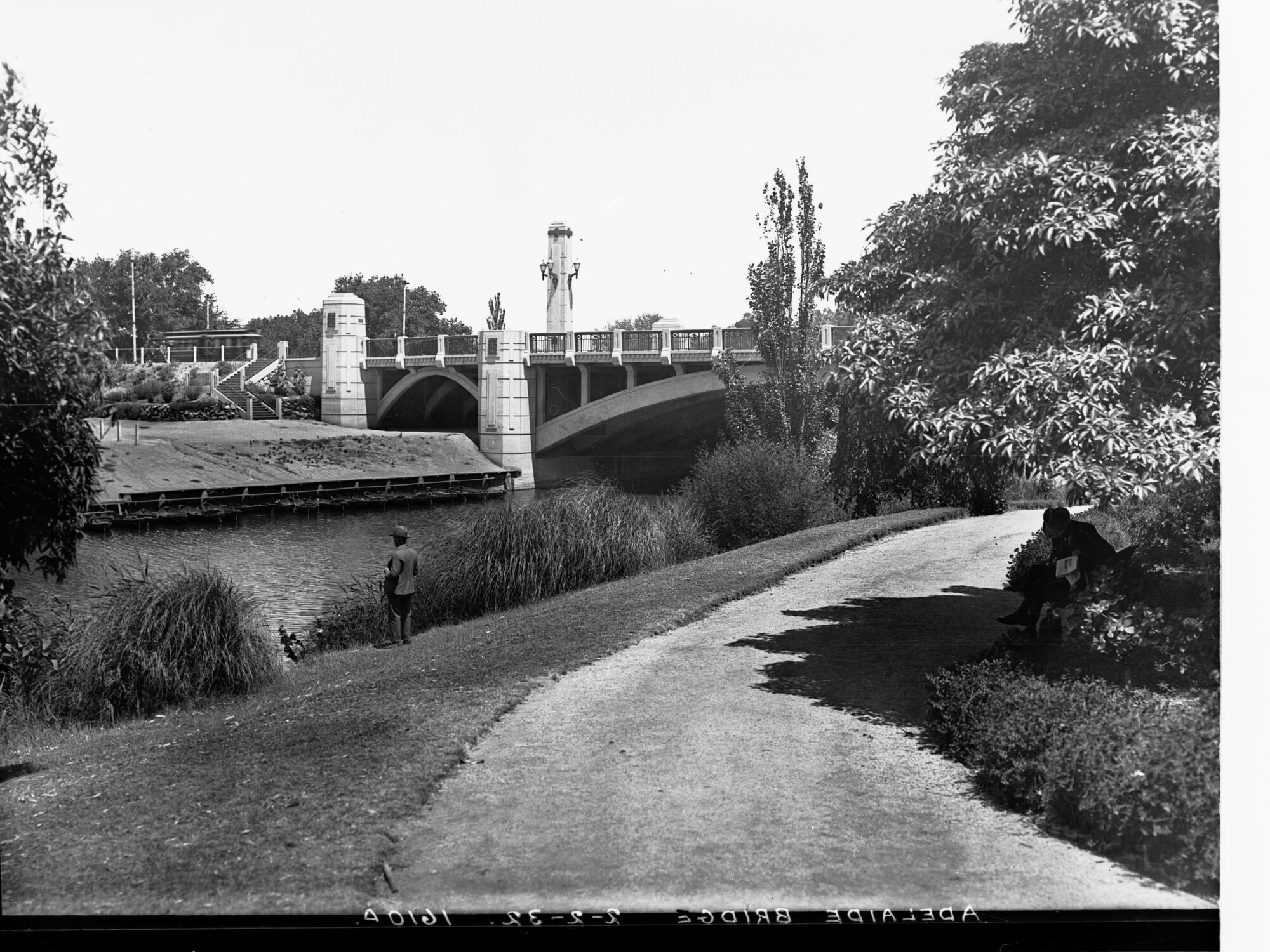 River Torrens and Adelaide City Bridge