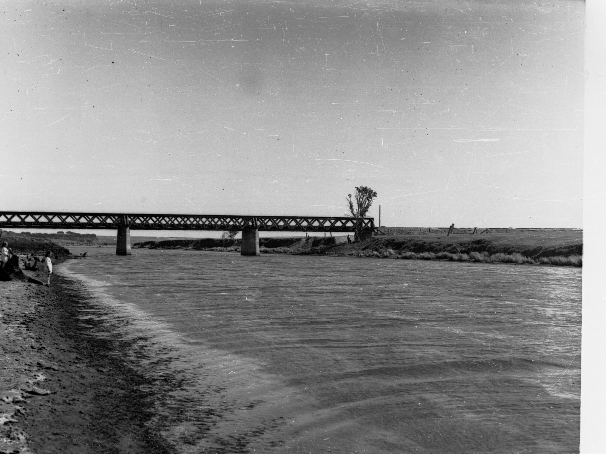 Railway Bridge over Onkaparinga River at Noarlunga