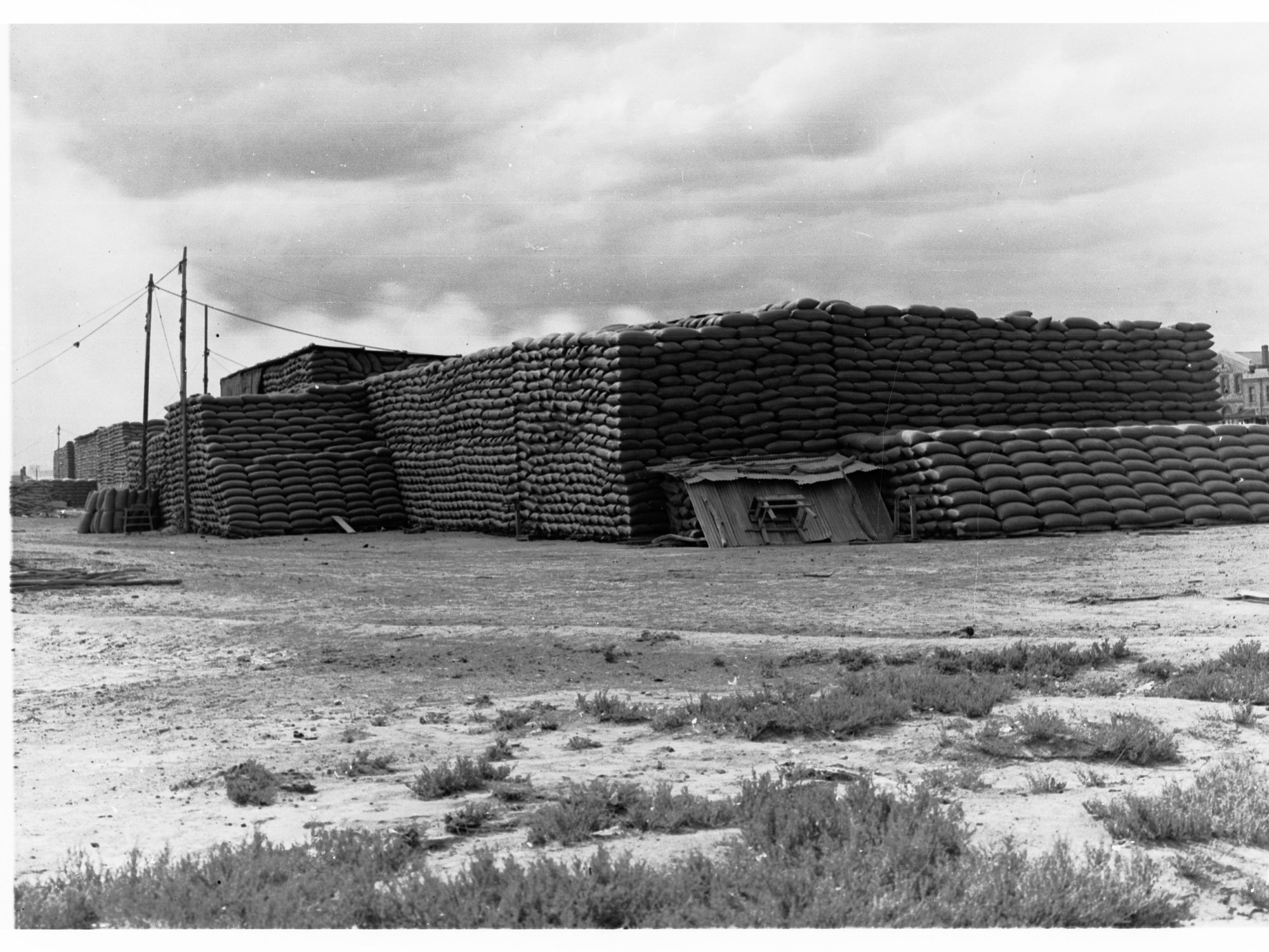Wheat Stacks at Wallaroo