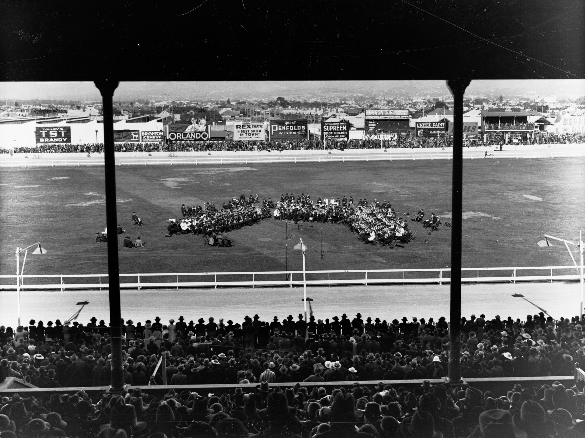 Brass Band at Wayville Show Ground for state centenary