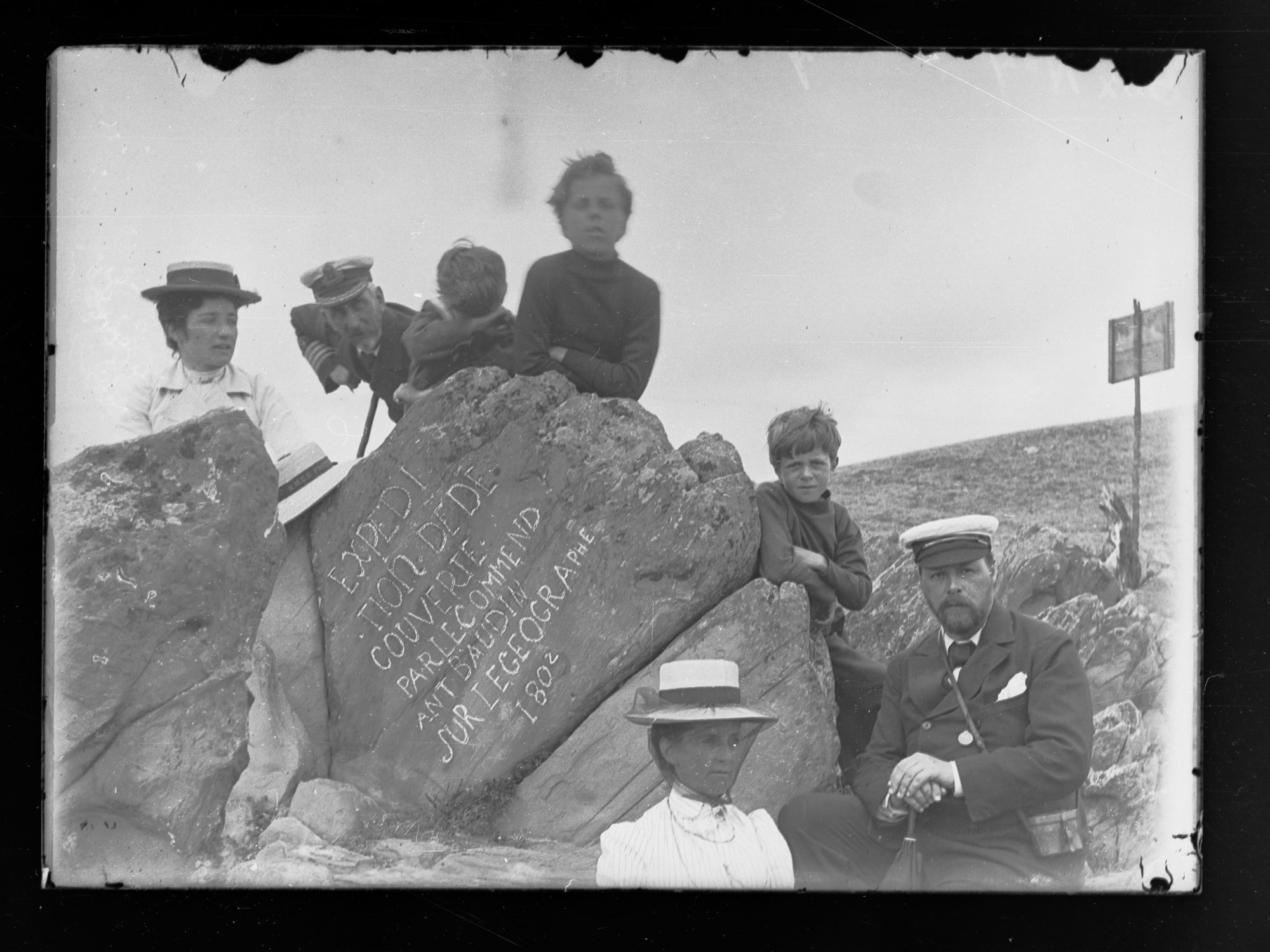 Tennyson Family at Frenchman's Rock