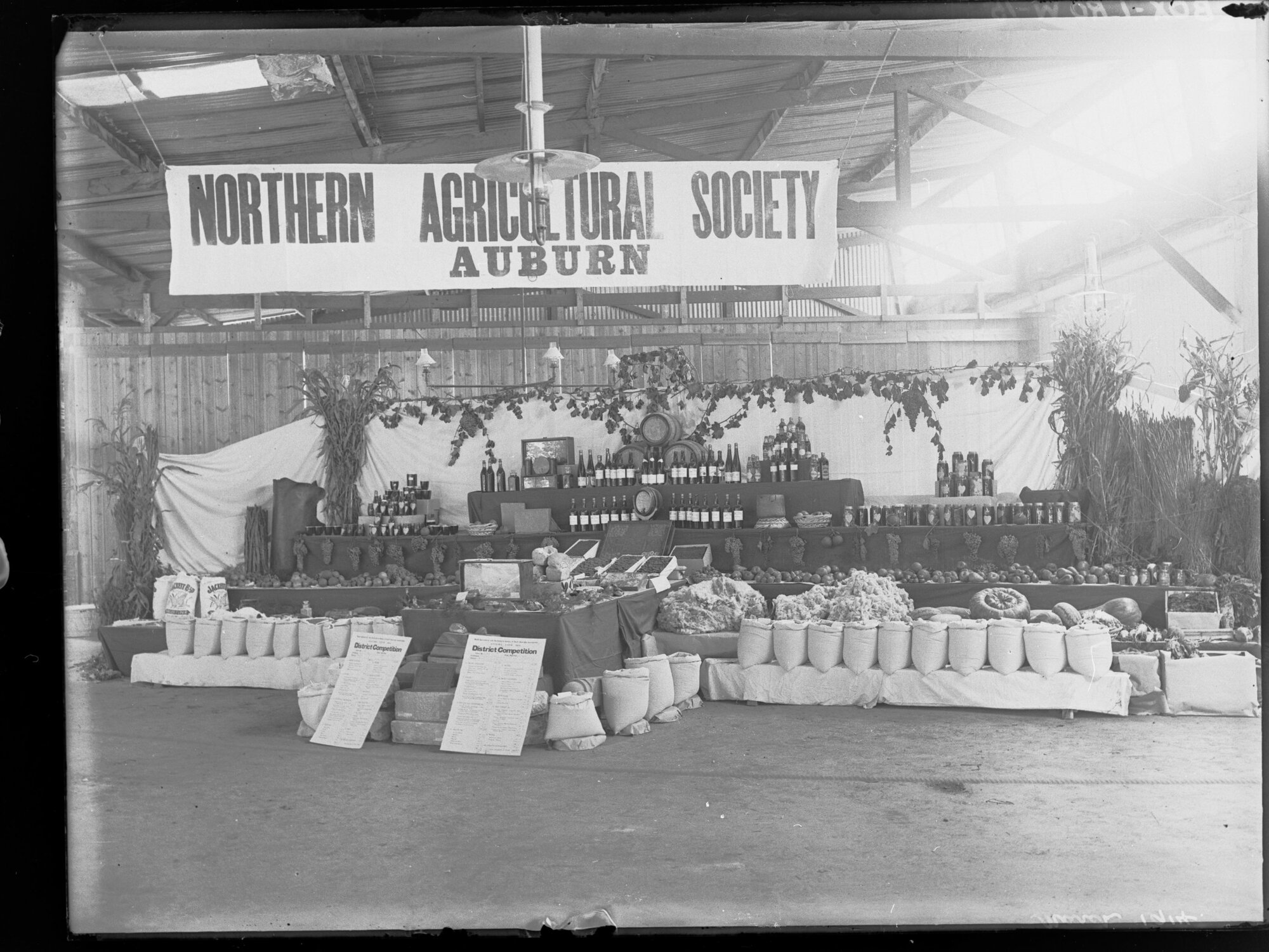 Display by Northern Agricultural Society, Auburn 